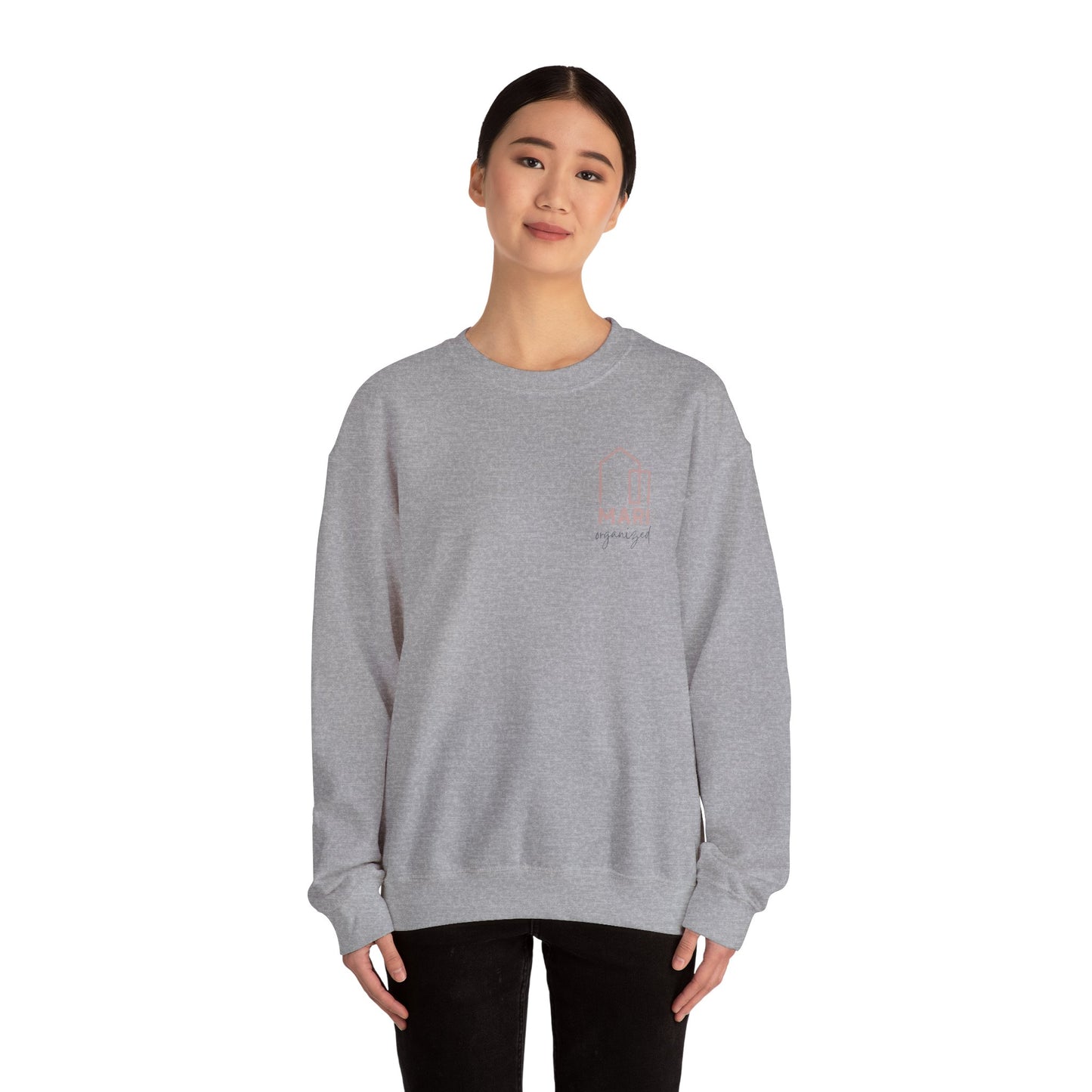 Custom Mari Organized Crewneck - Pocket Logo