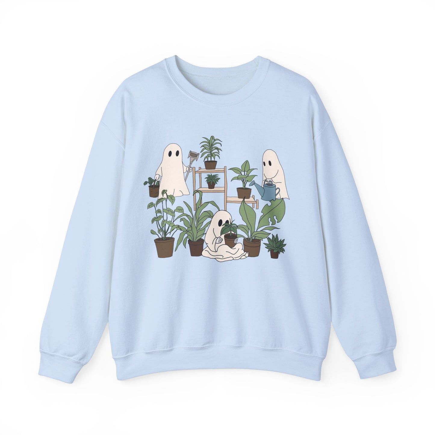 Plant Lover Ghosts Crewneck