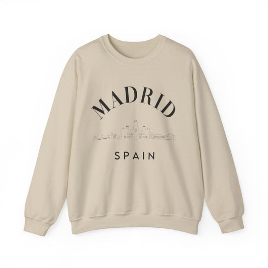 Madrid Spain Sweatshirt - BentleyBlueCo