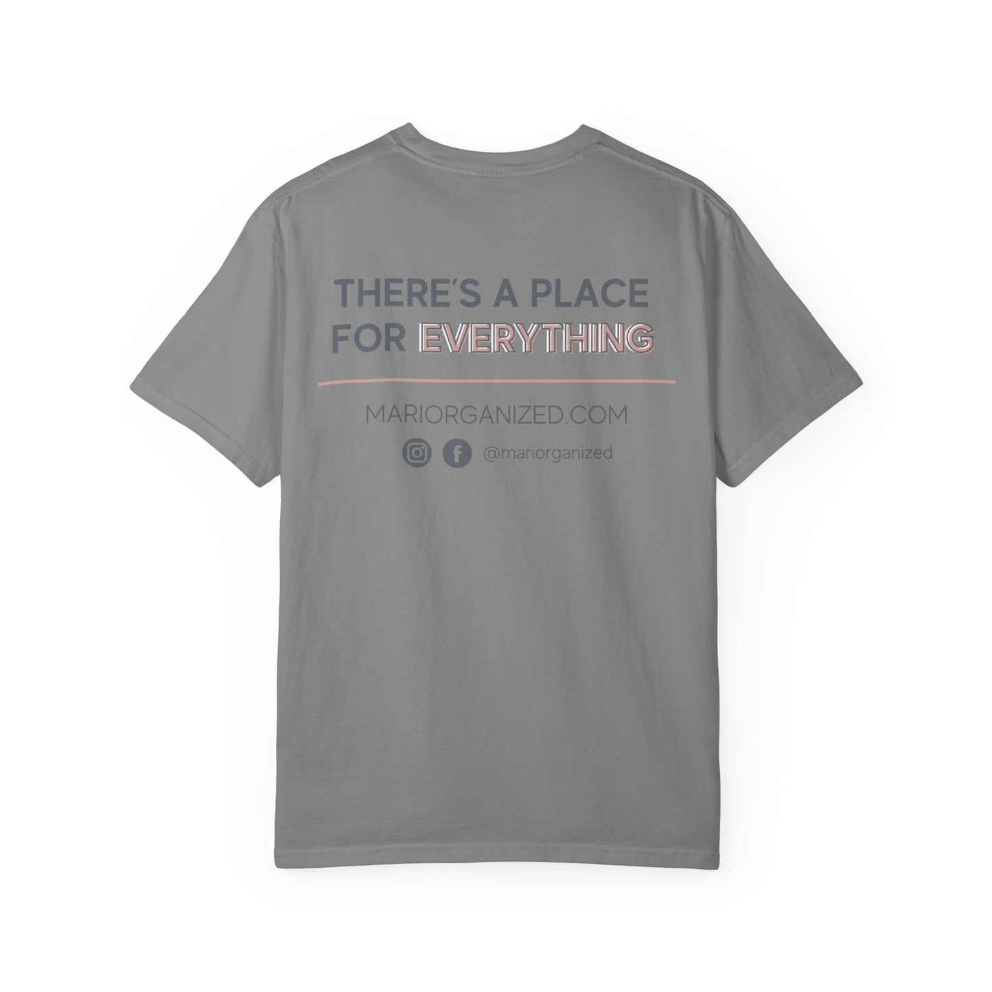Comfort Colors Mari Organized Tee - Pocket Logo