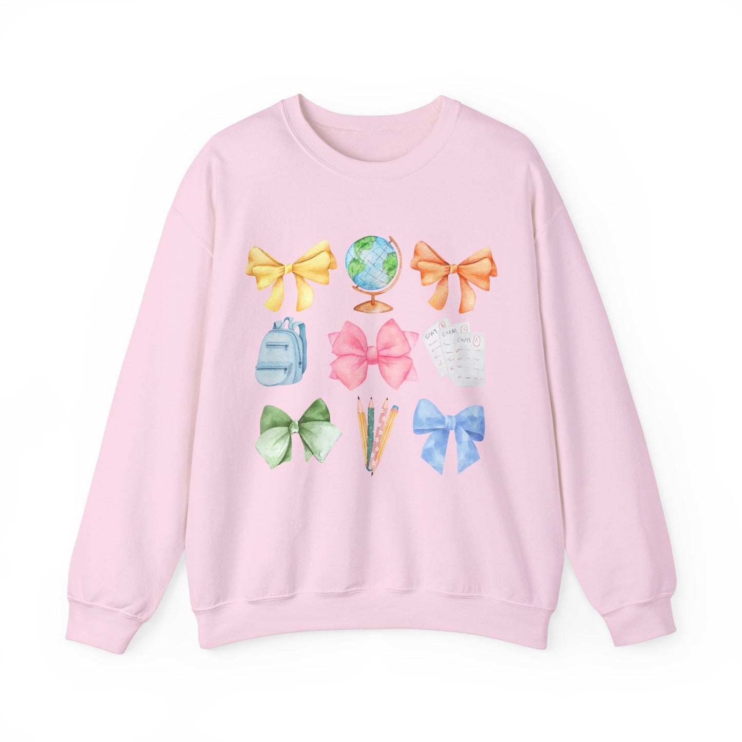 Teacher Bow Crewneck