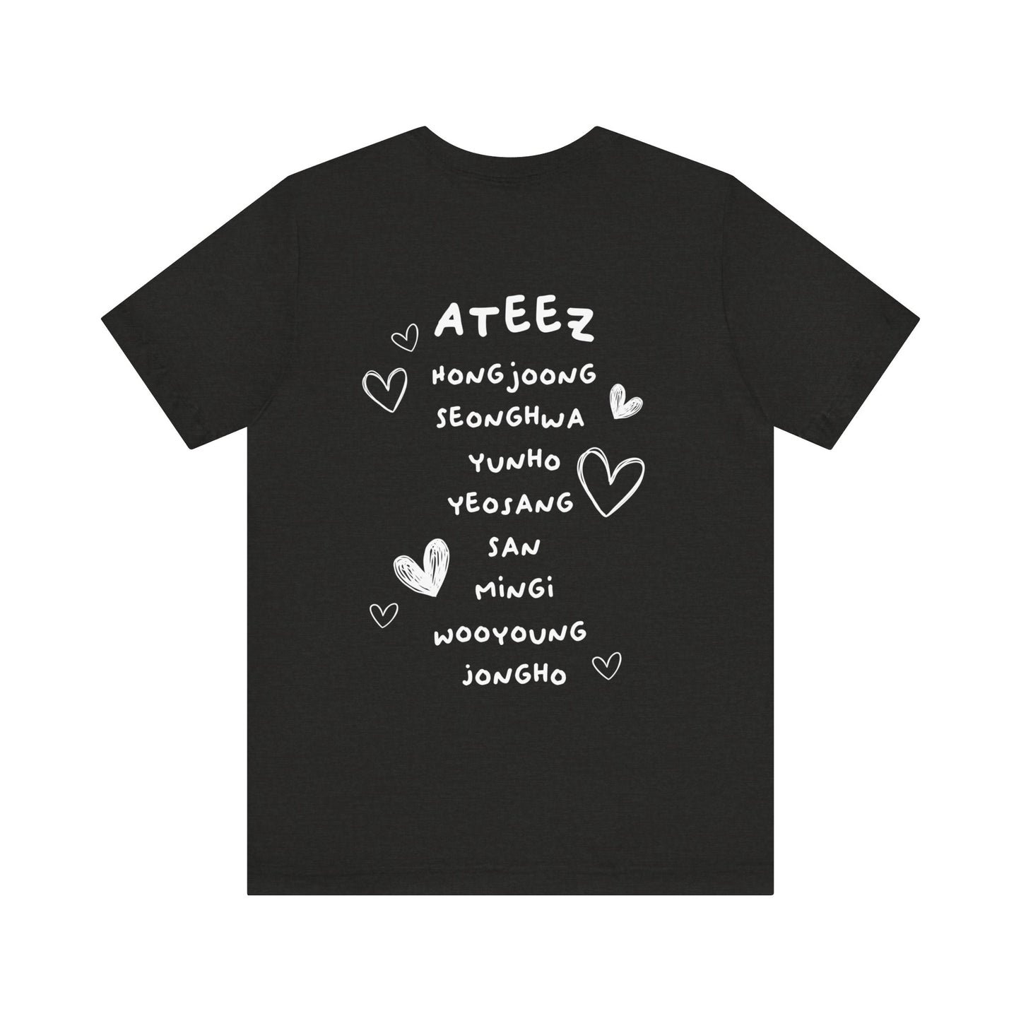 Custom Handwritten Atiny Ateez Graphic Tee