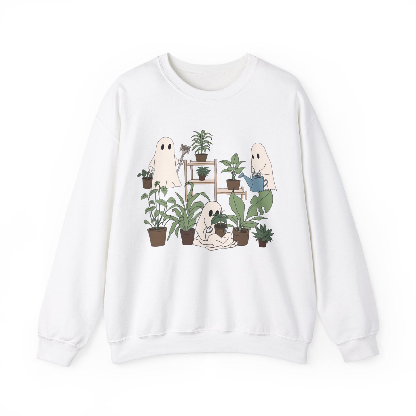 Plant Lover Ghosts Crewneck