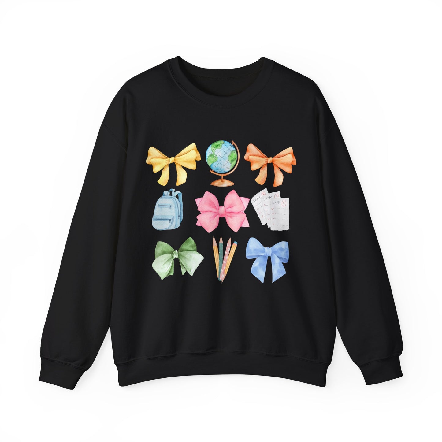 Teacher Bow Crewneck