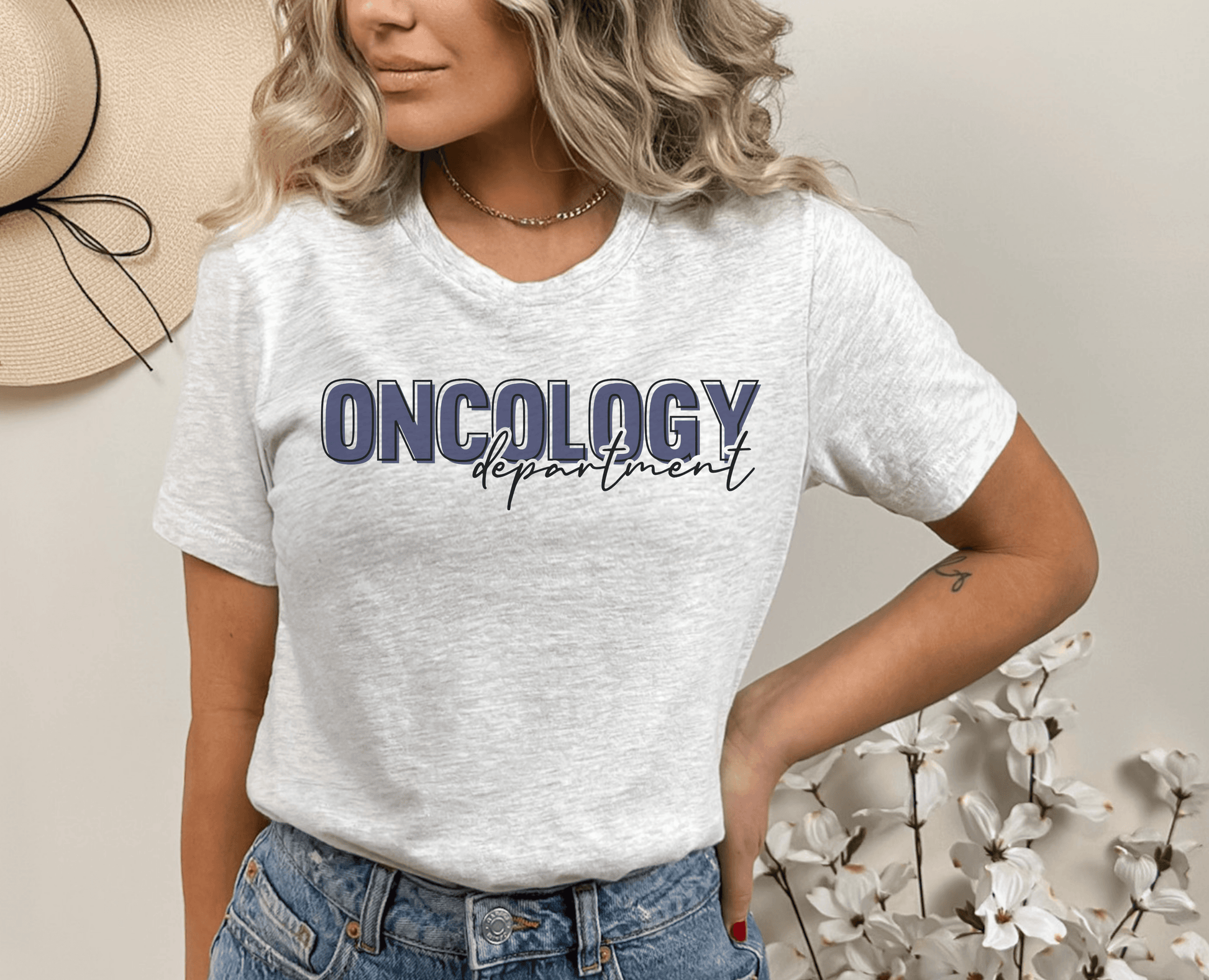 Oncology Department Shirt - BentleyBlueCo