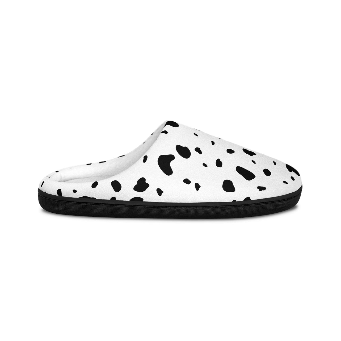 Dalmatian Print Women's Slippers - BentleyBlueCo