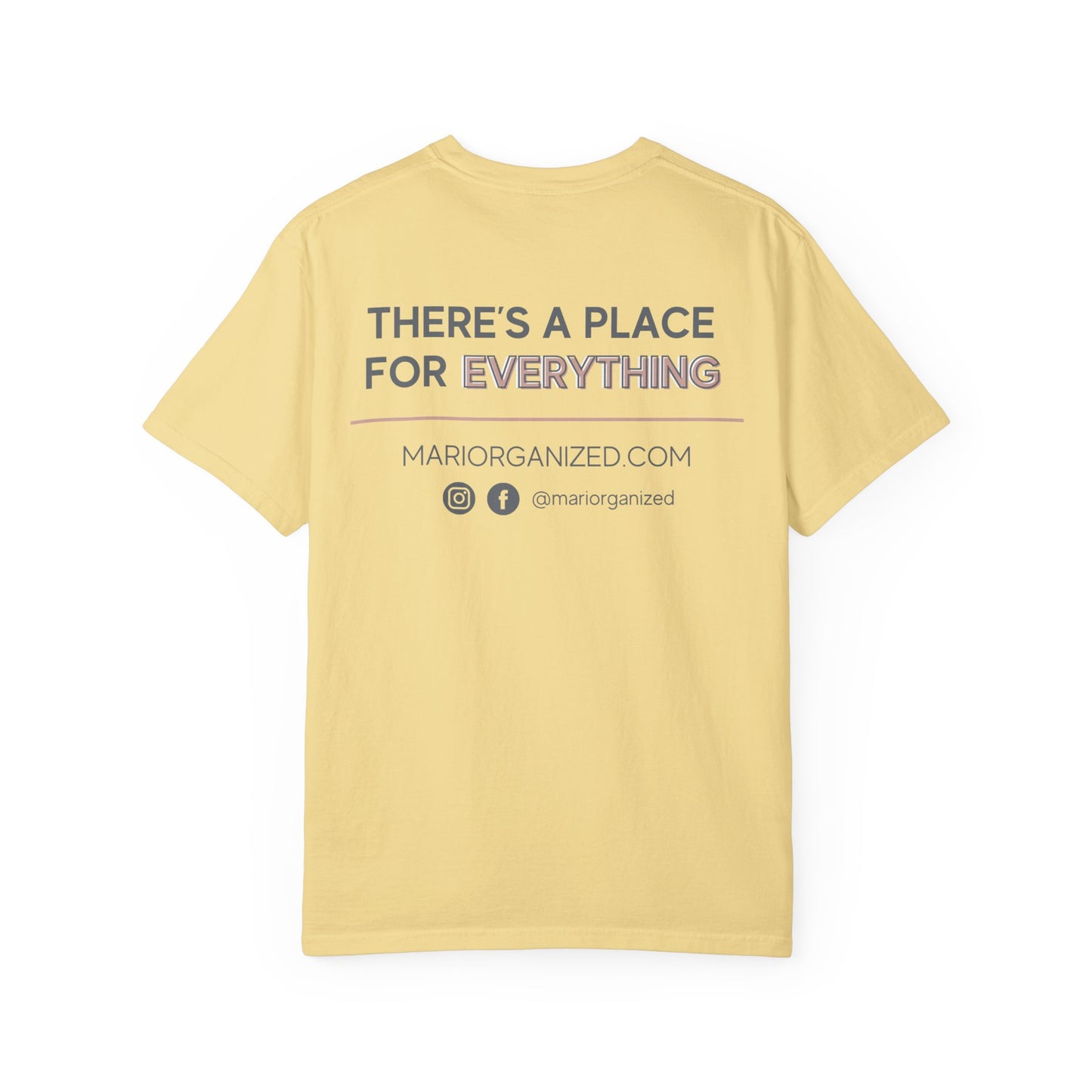 Comfort Colors Mari Organized Tee - Pocket Logo
