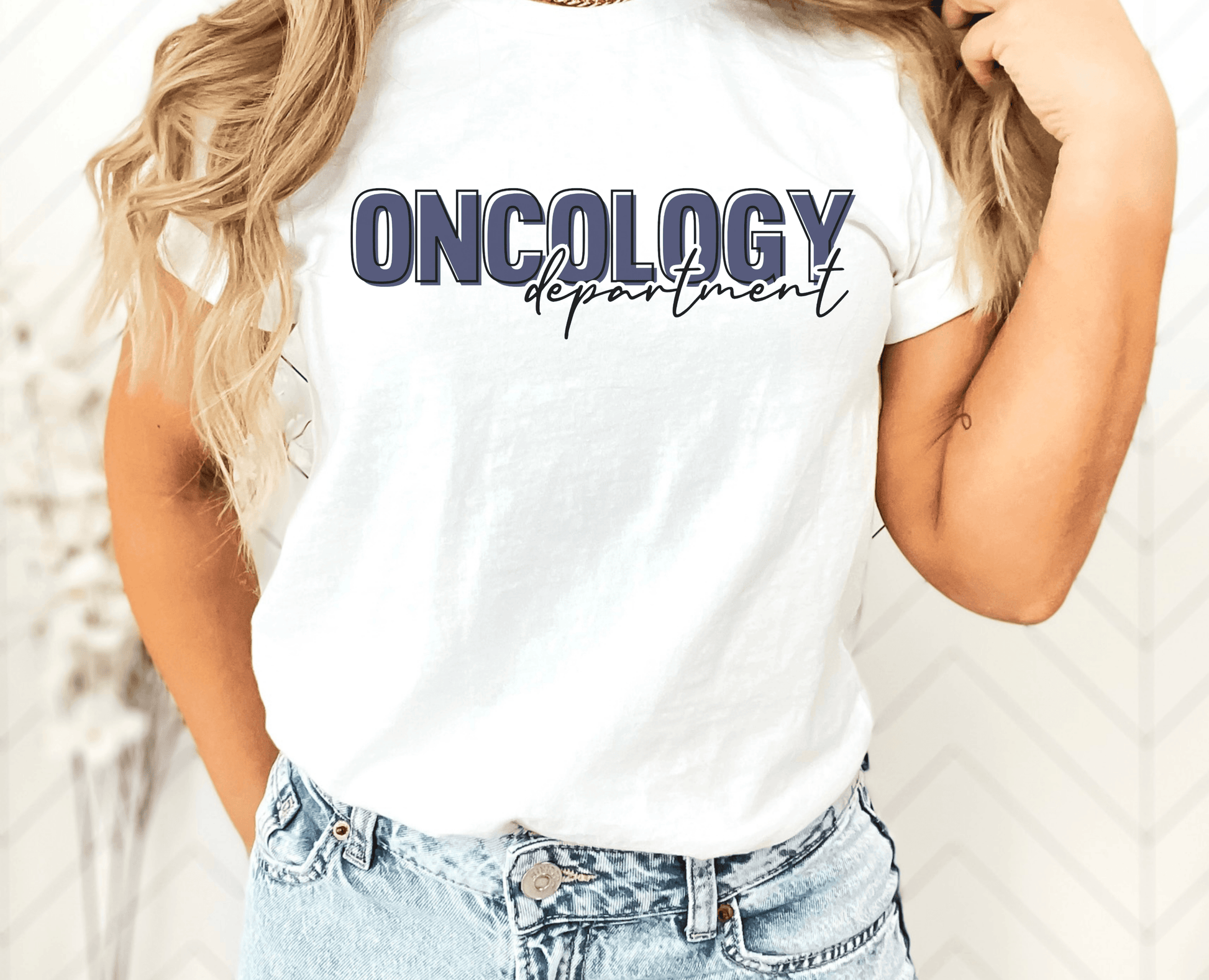 Oncology Department Shirt - BentleyBlueCo