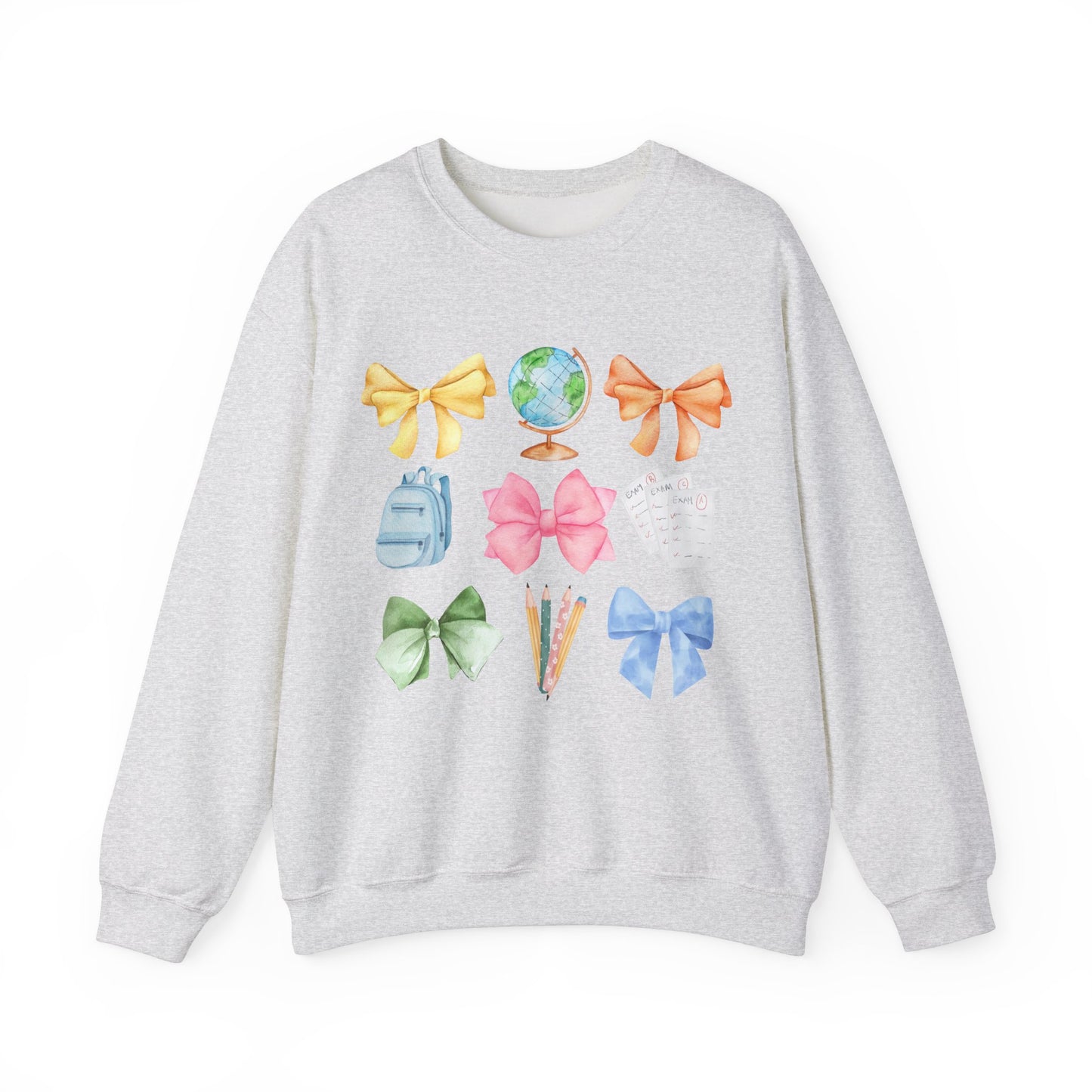 Teacher Bow Crewneck