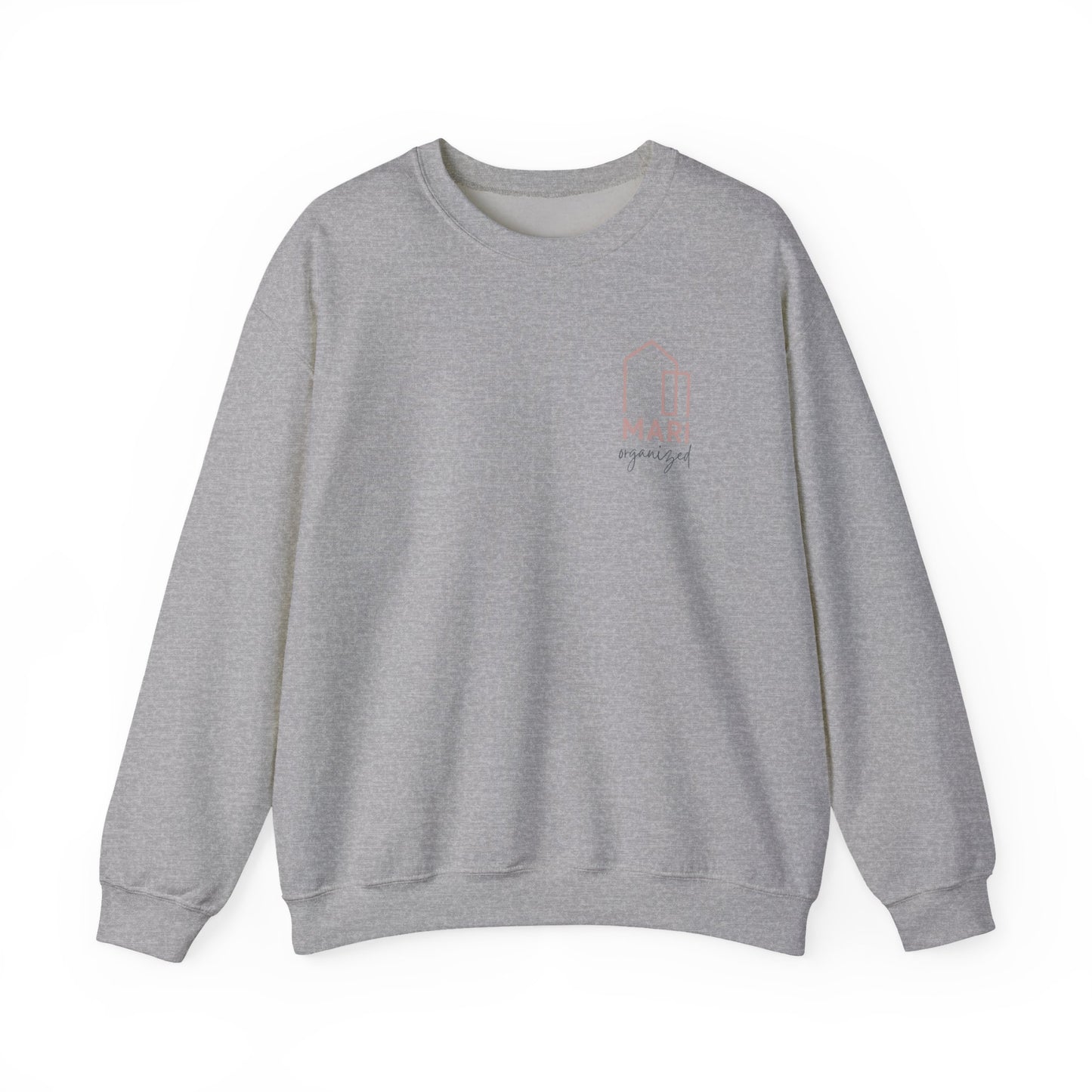 Custom Mari Organized Crewneck - Pocket Logo