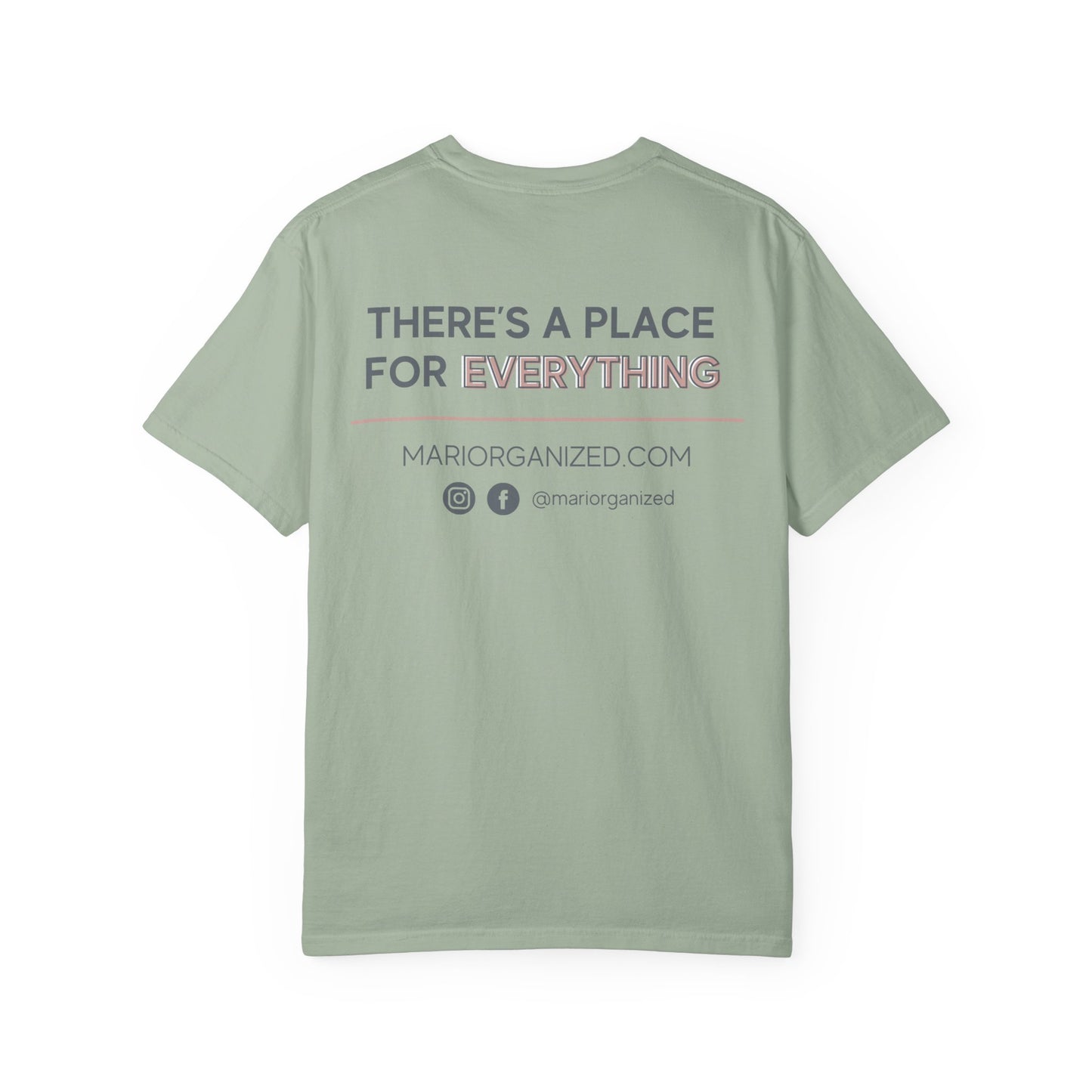 Comfort Colors Mari Organized Tee - Pocket Logo