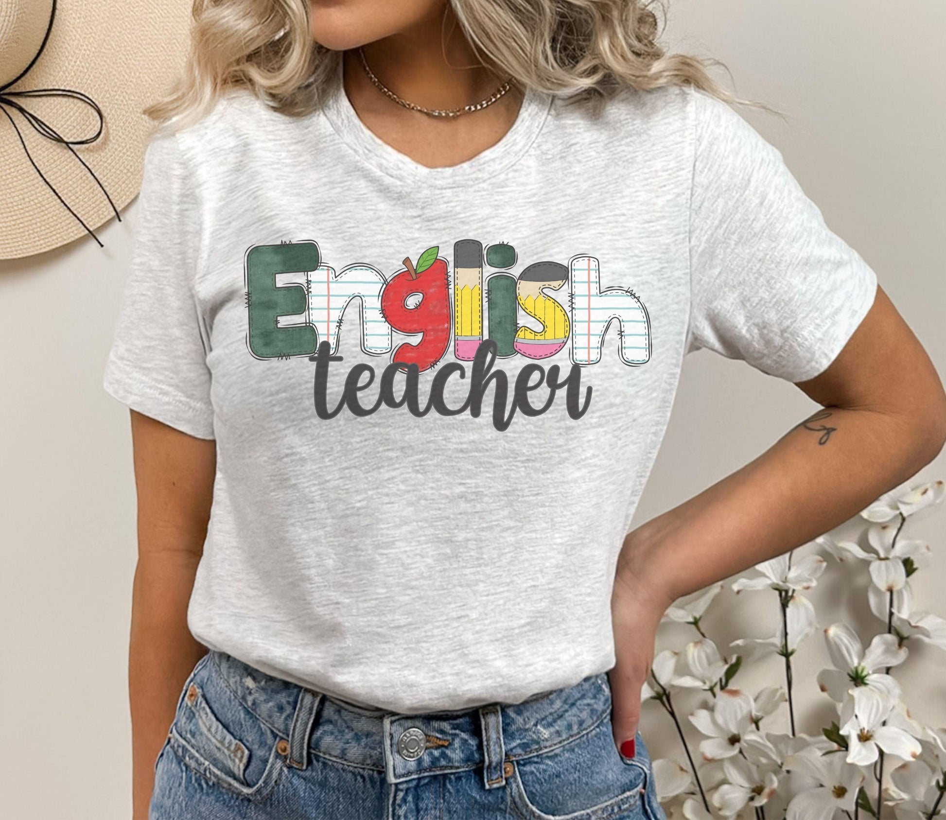 English Teacher Shirt - BentleyBlueCo