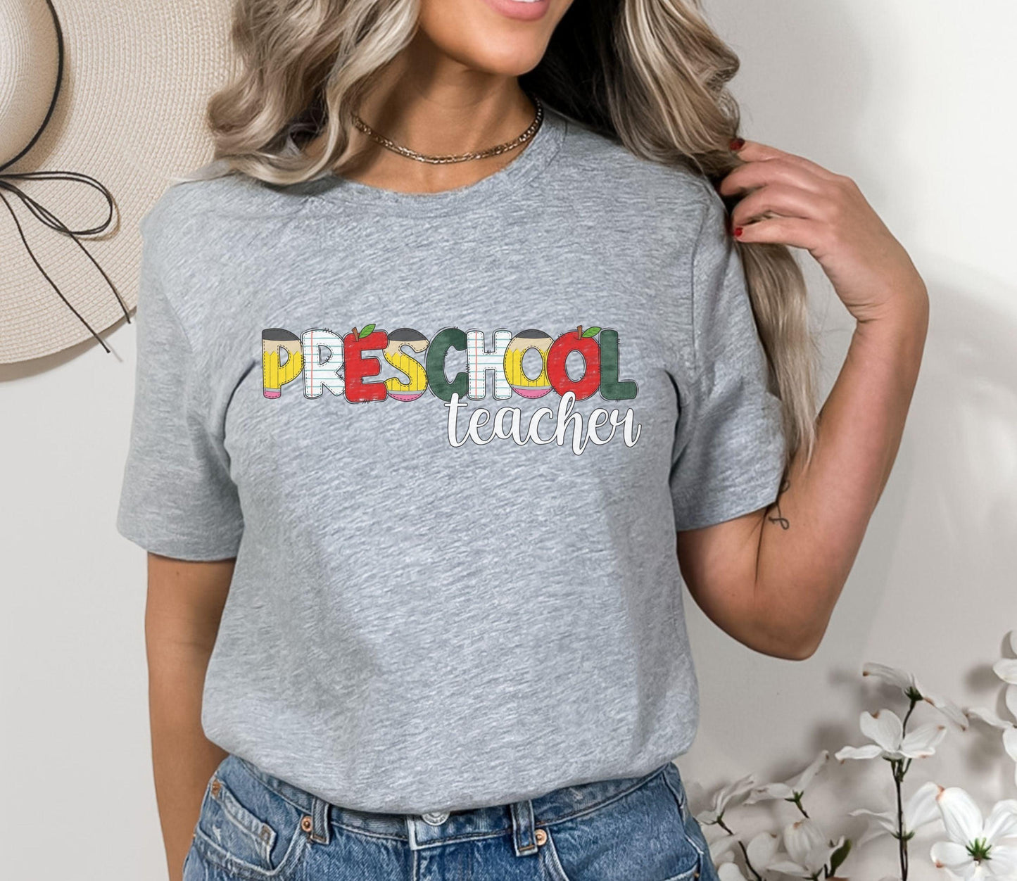 Preschool Teacher Shirt - BentleyBlueCo