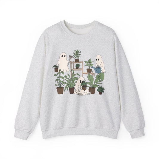 Plant Lover Ghosts Crewneck