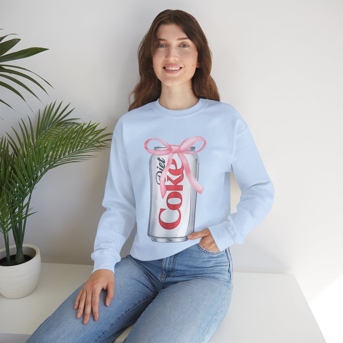 Diet Coke Bow Crewneck