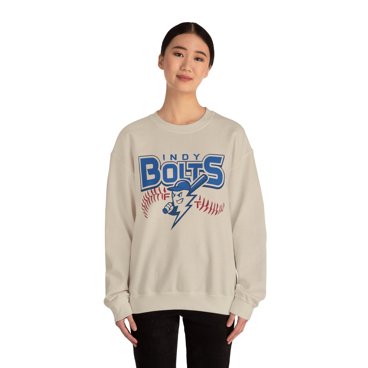 Indy Bolts Crewneck