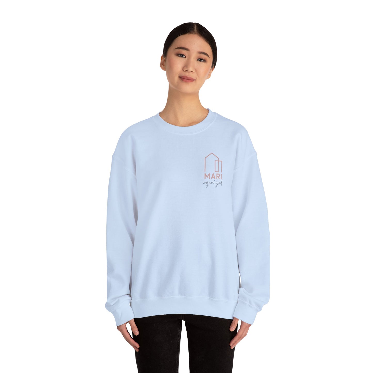 Custom Mari Organized Crewneck - Pocket Logo