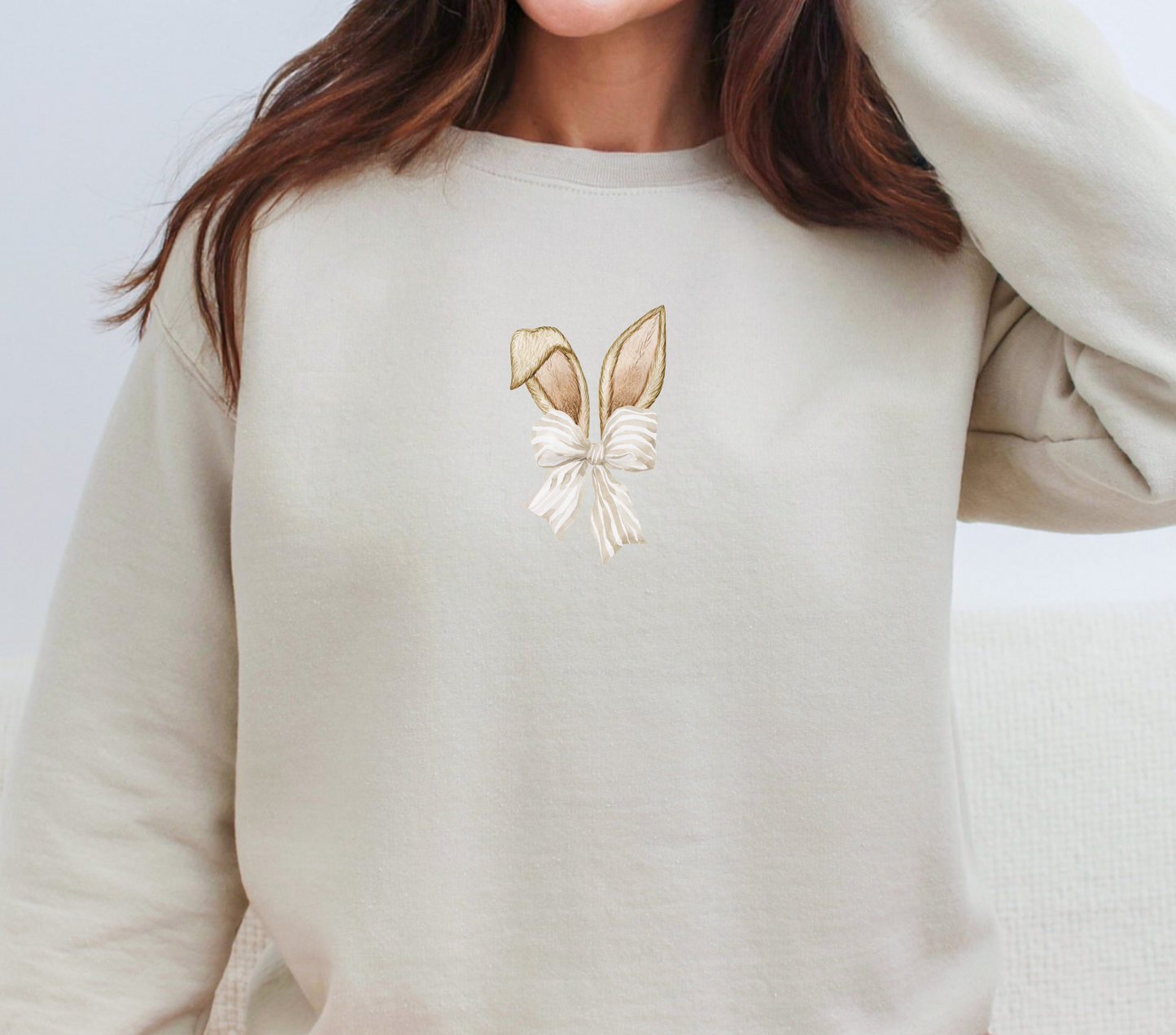 Bunny Bow Sweatshirt