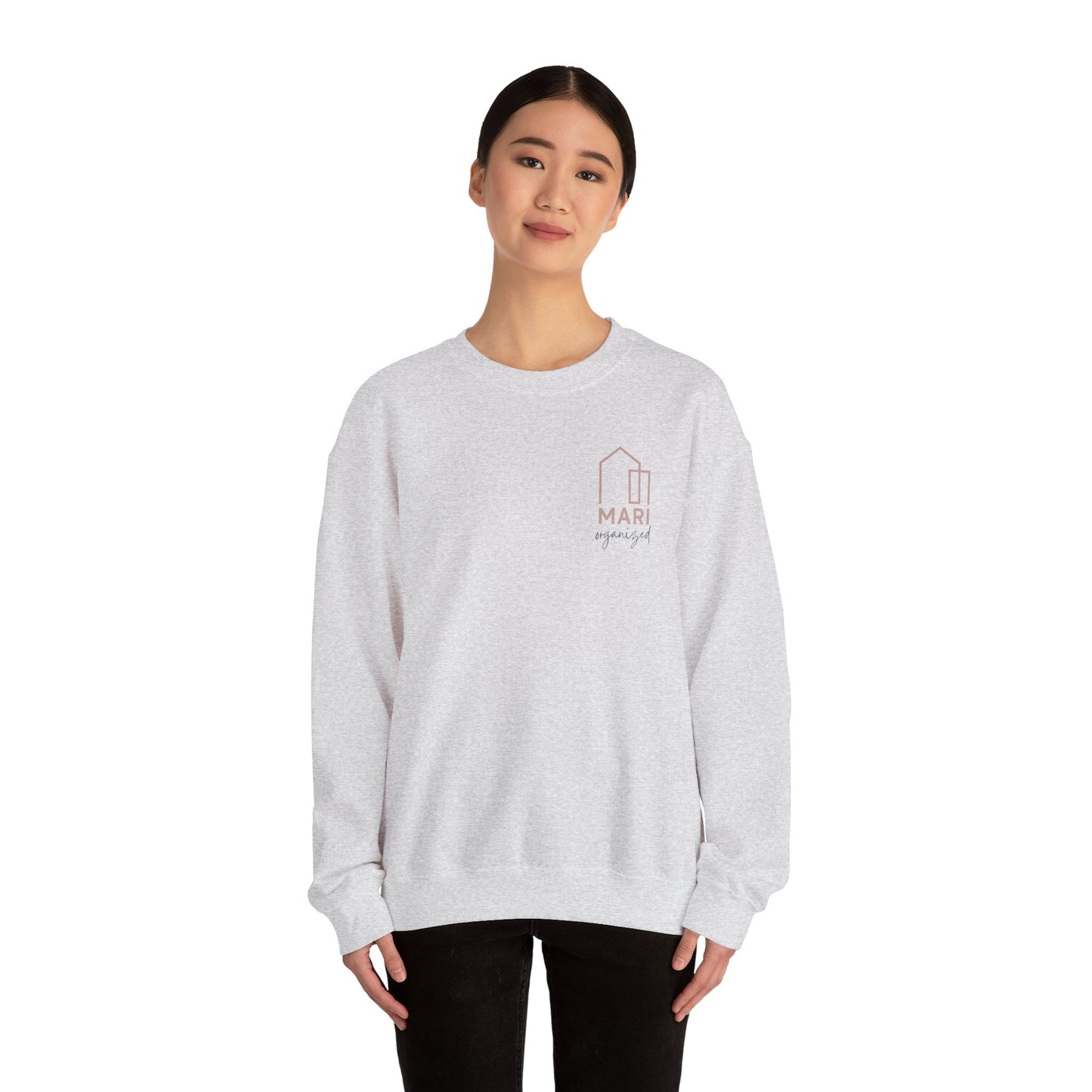 Custom Mari Organized Crewneck - Pocket Logo
