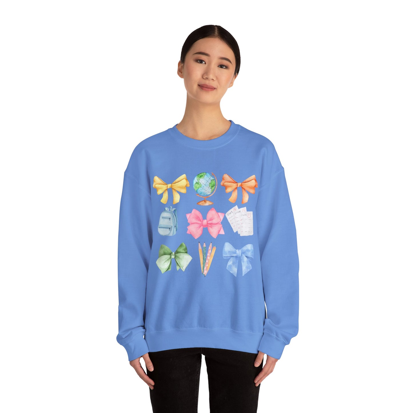 Teacher Bow Crewneck