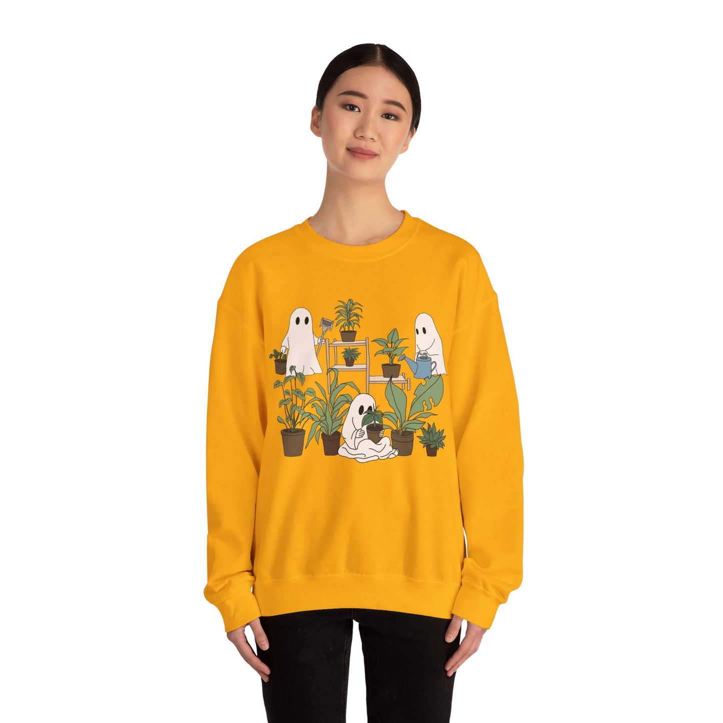 Plant Lover Ghosts Crewneck