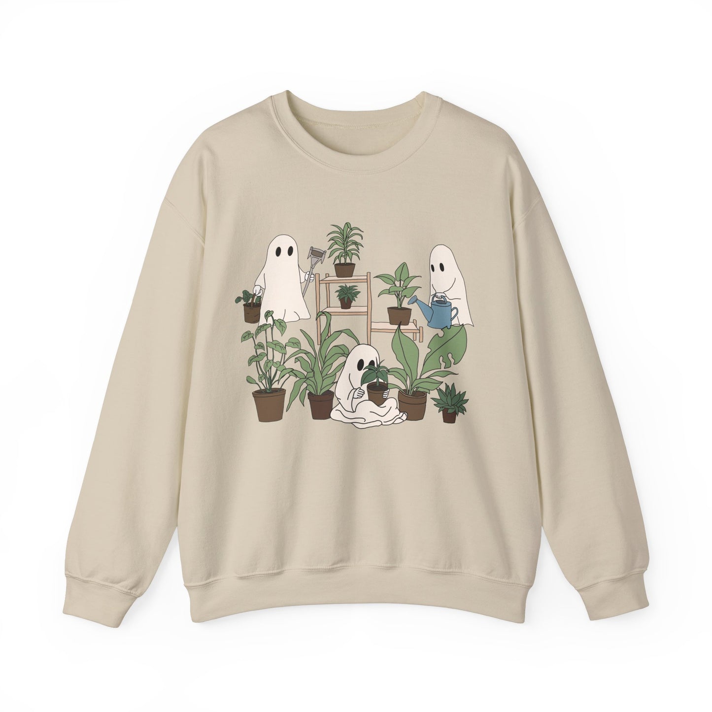 Plant Lover Ghosts Crewneck