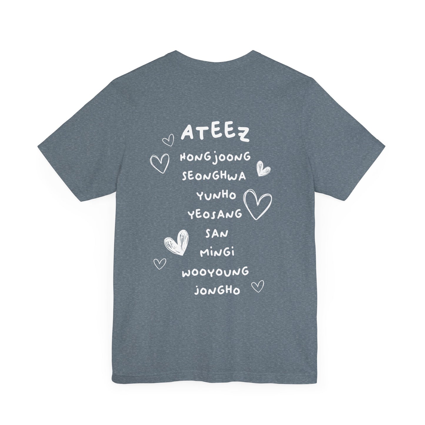 Custom Handwritten Atiny Ateez Graphic Tee