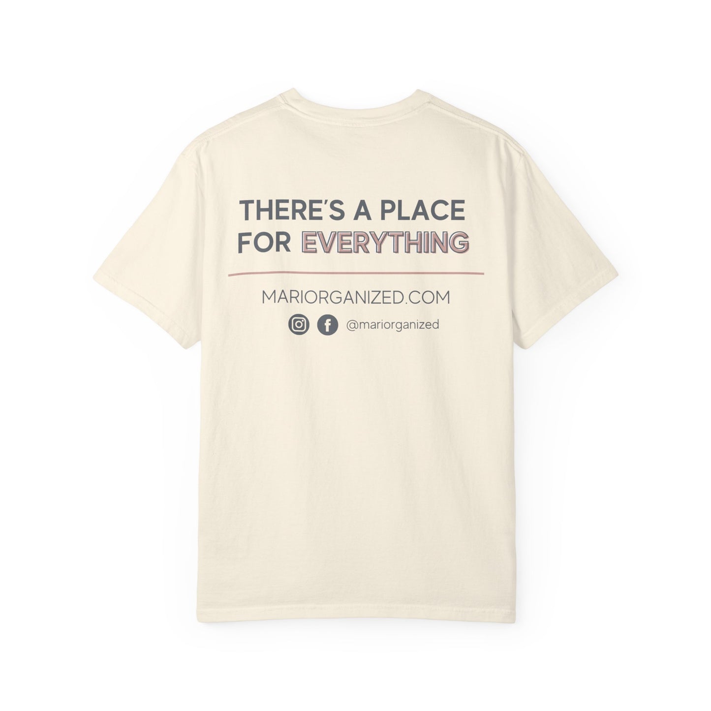 Comfort Colors Mari Organized Tee - Pocket Logo