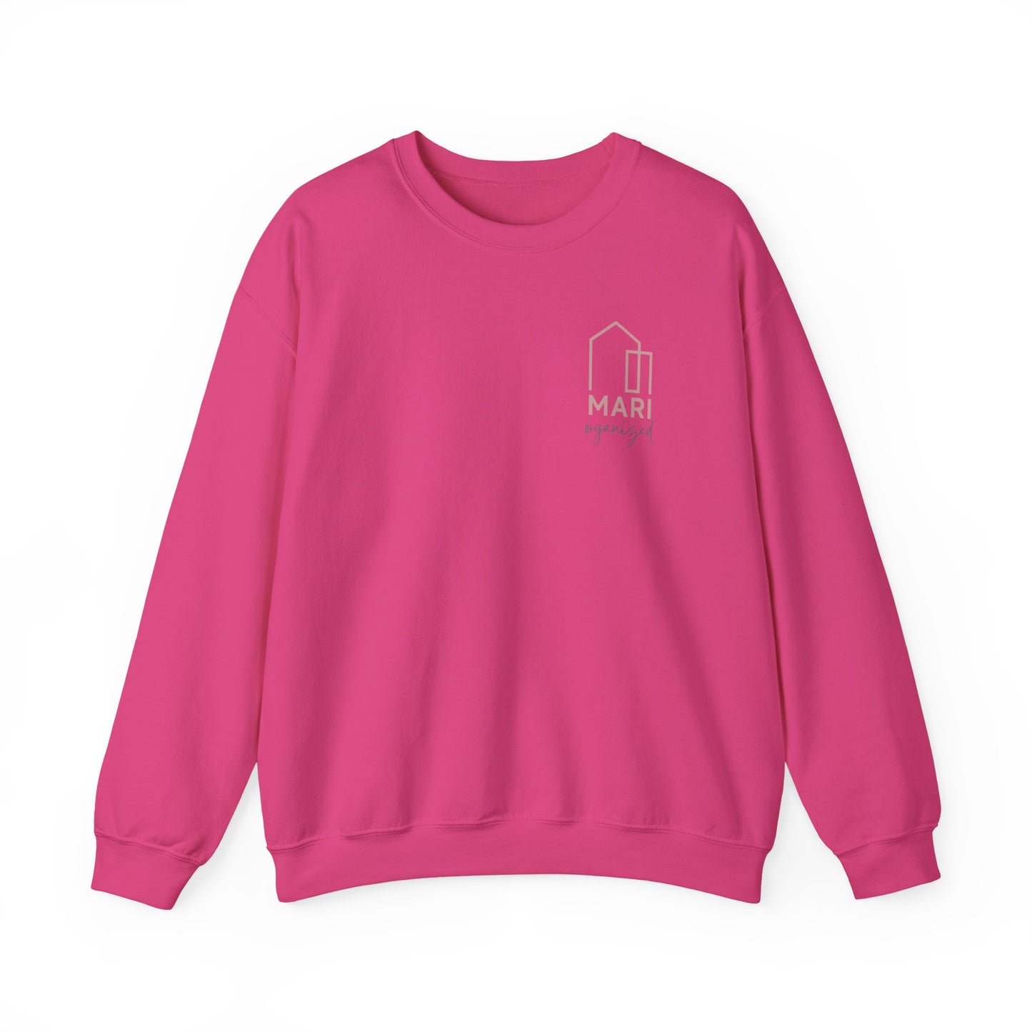 Custom Mari Organized Crewneck - Pocket Logo