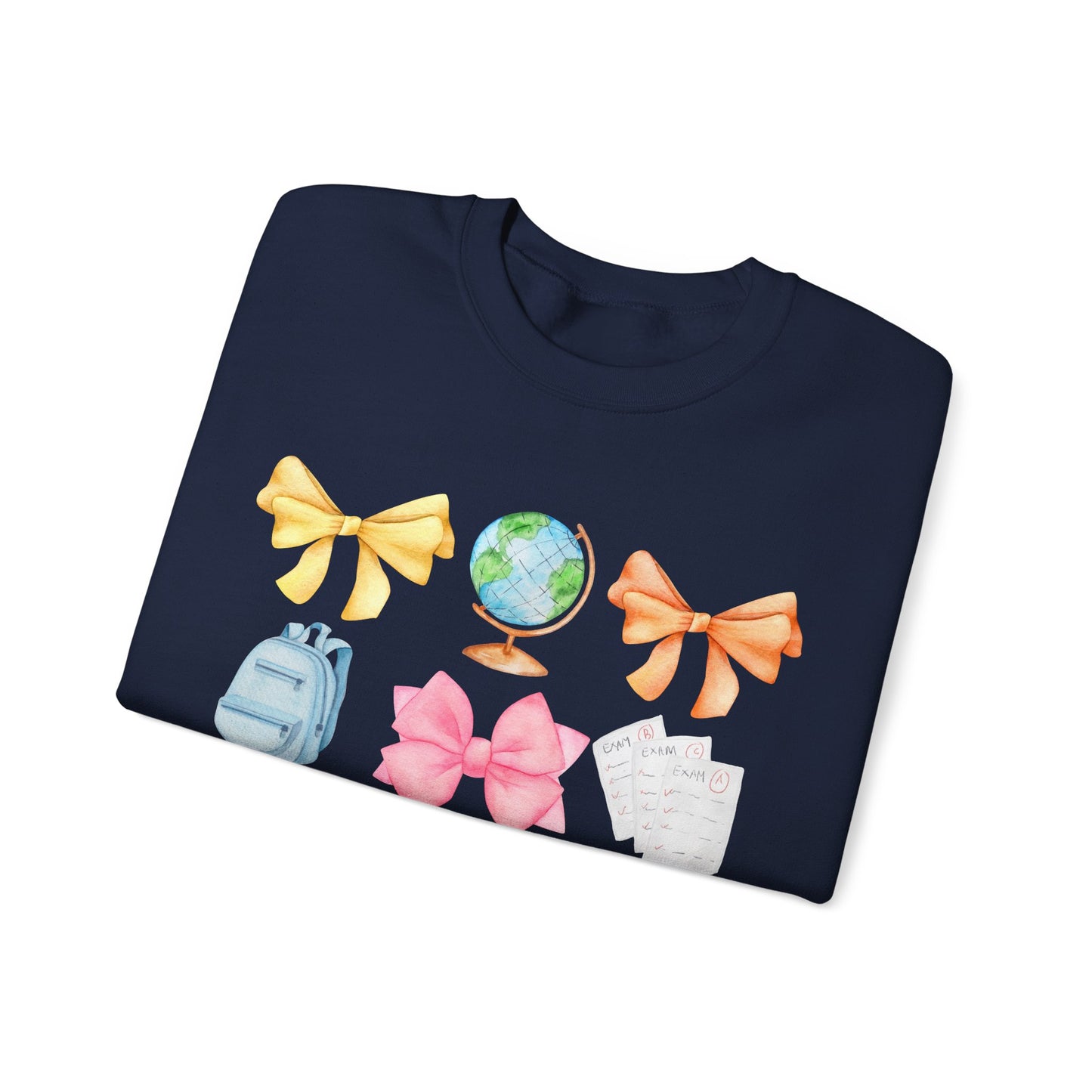 Teacher Bow Crewneck