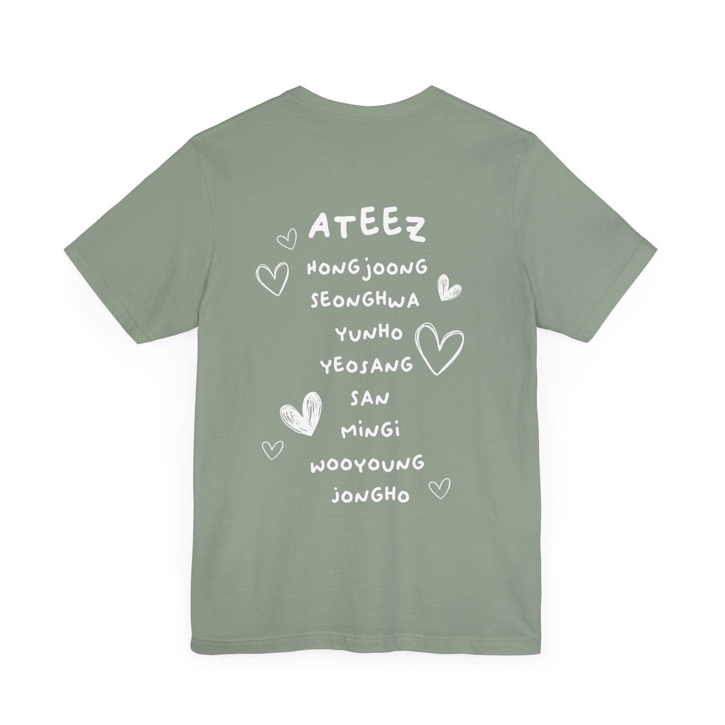 Custom Handwritten Atiny Ateez Graphic Tee