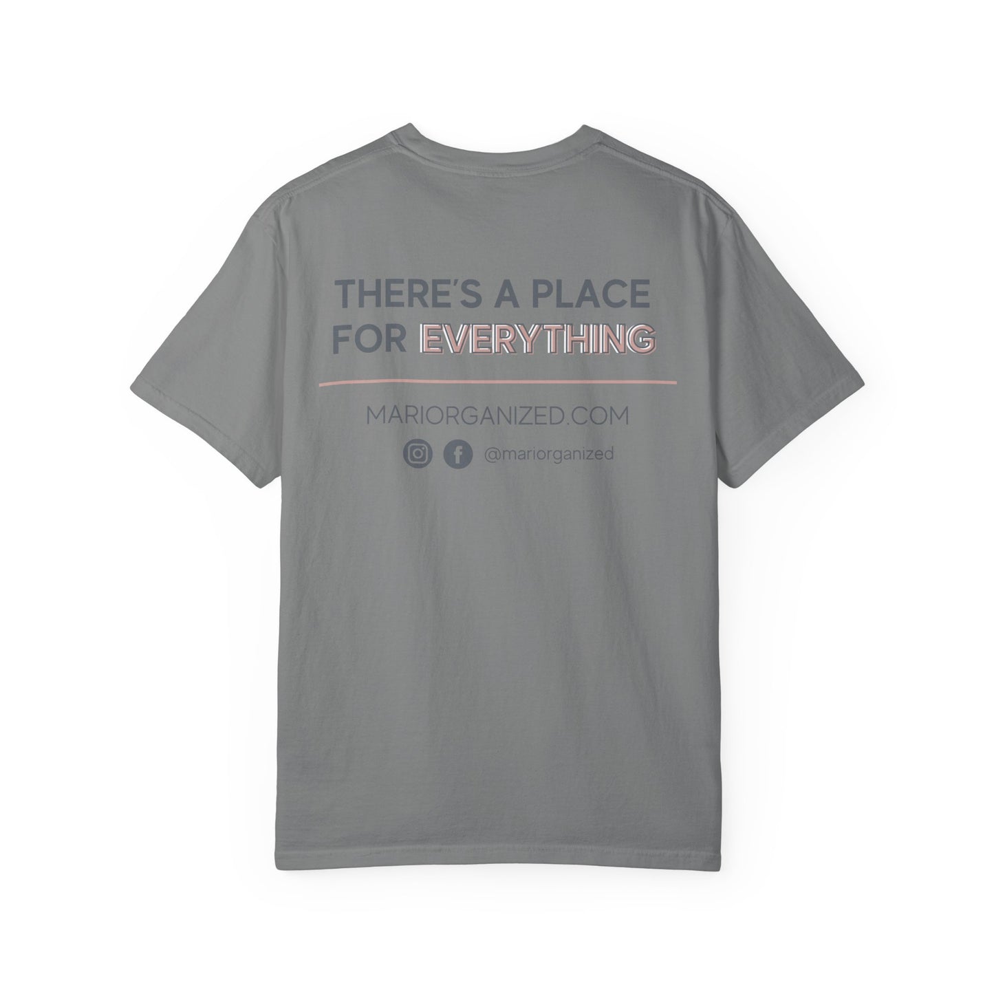 Comfort Colors Mari Organized Tee - Pocket Logo