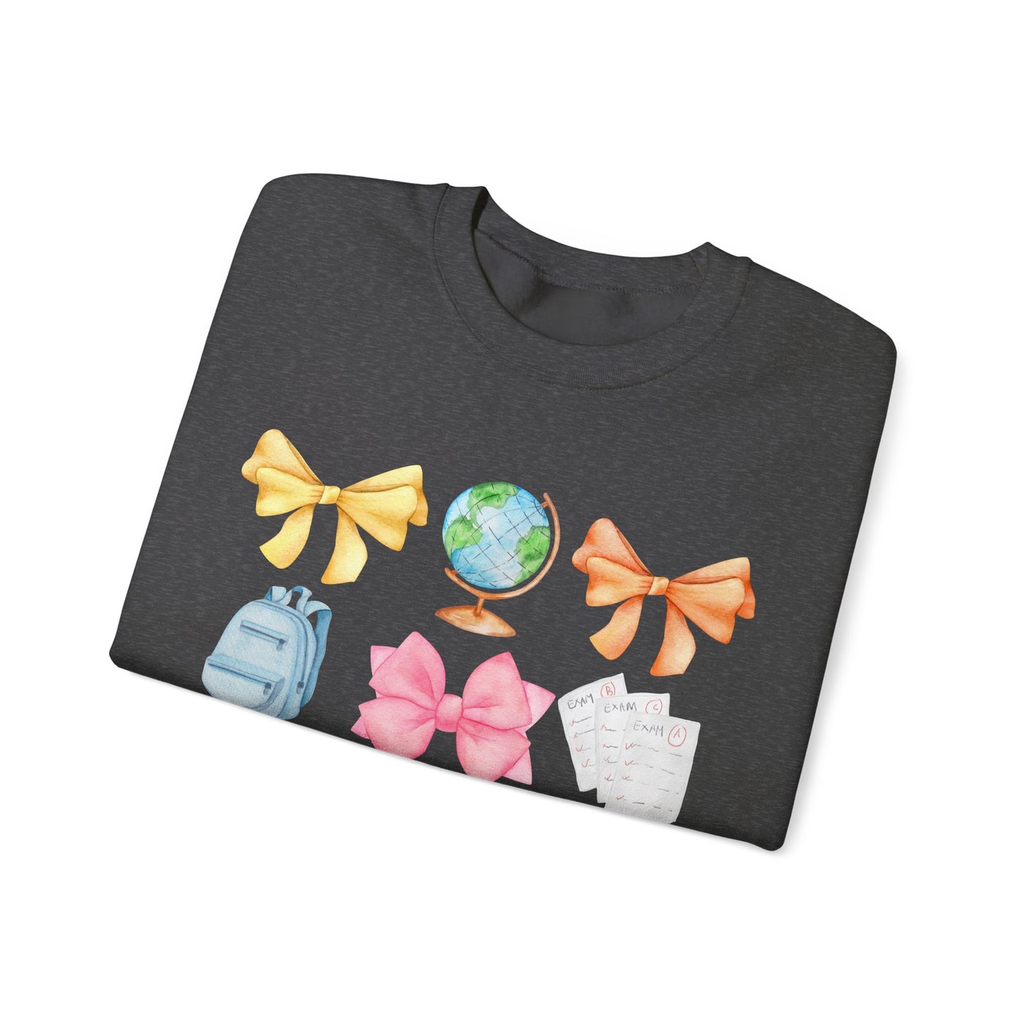 Teacher Bow Crewneck