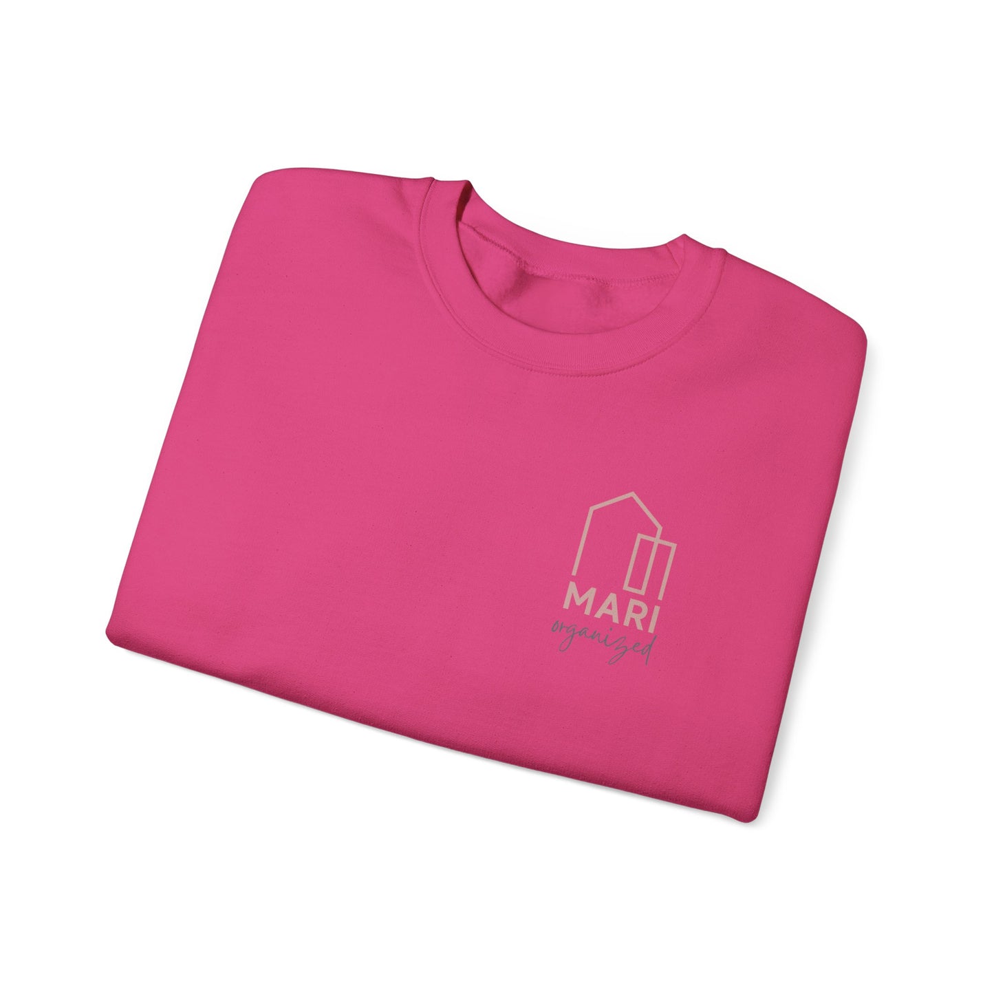 Custom Mari Organized Crewneck - Pocket Logo