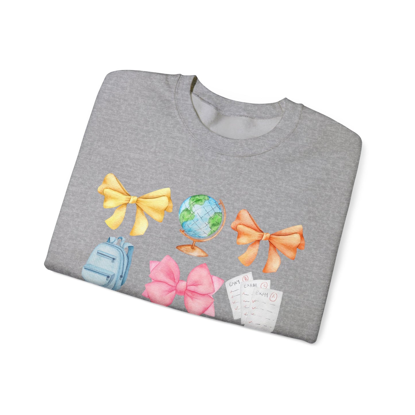 Teacher Bow Crewneck