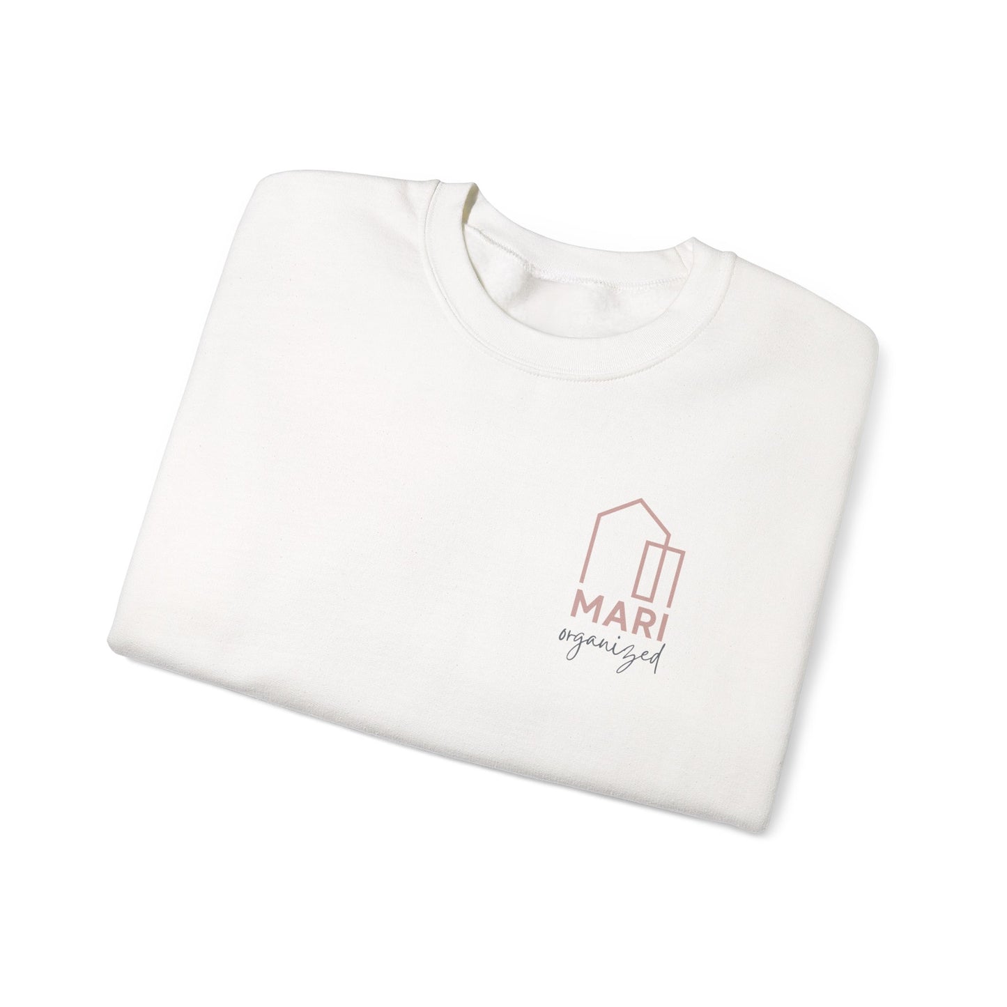 Custom Mari Organized Crewneck - Pocket Logo