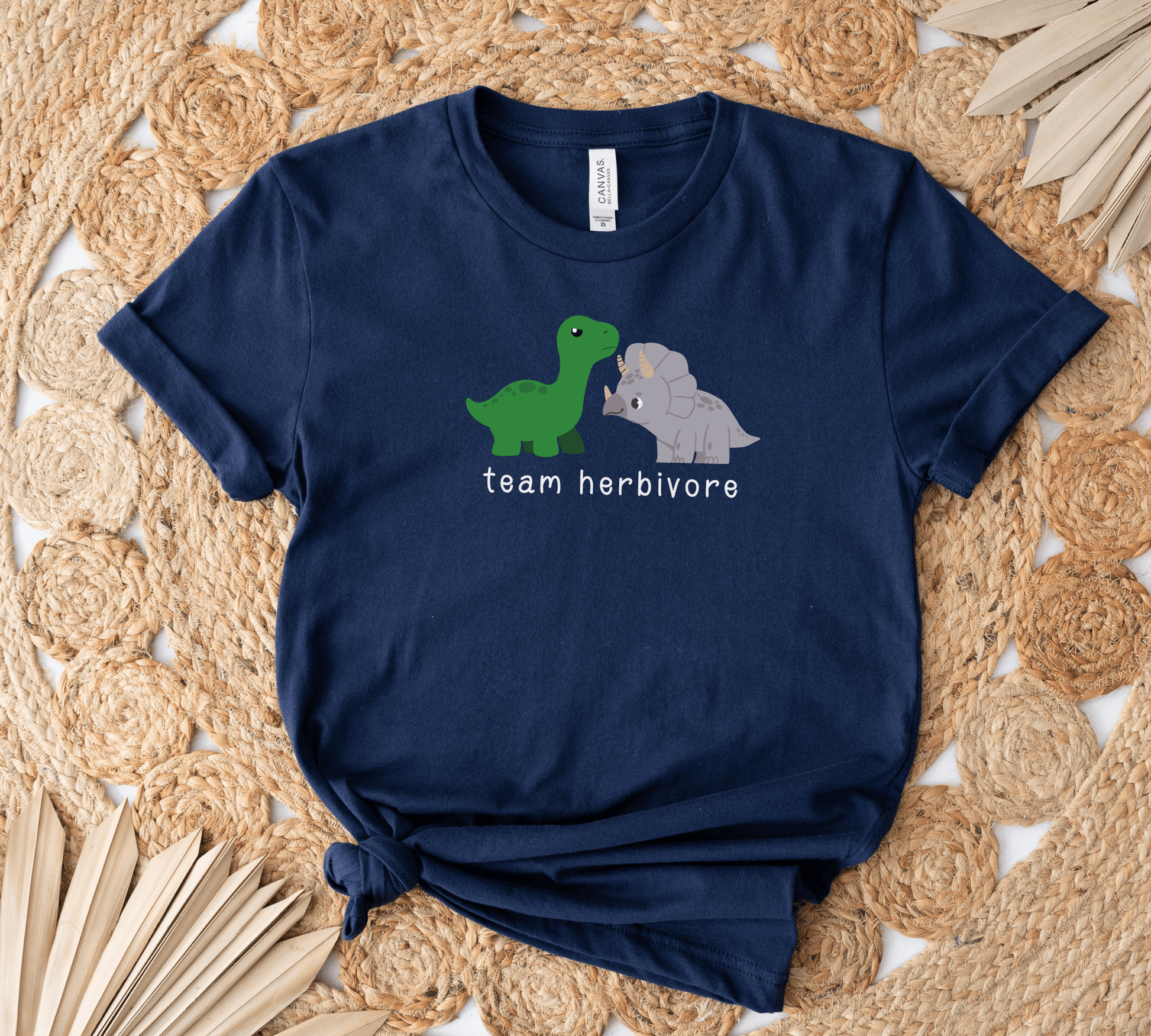 Funny Vegan Dinosaur T-shirt - BentleyBlueCo