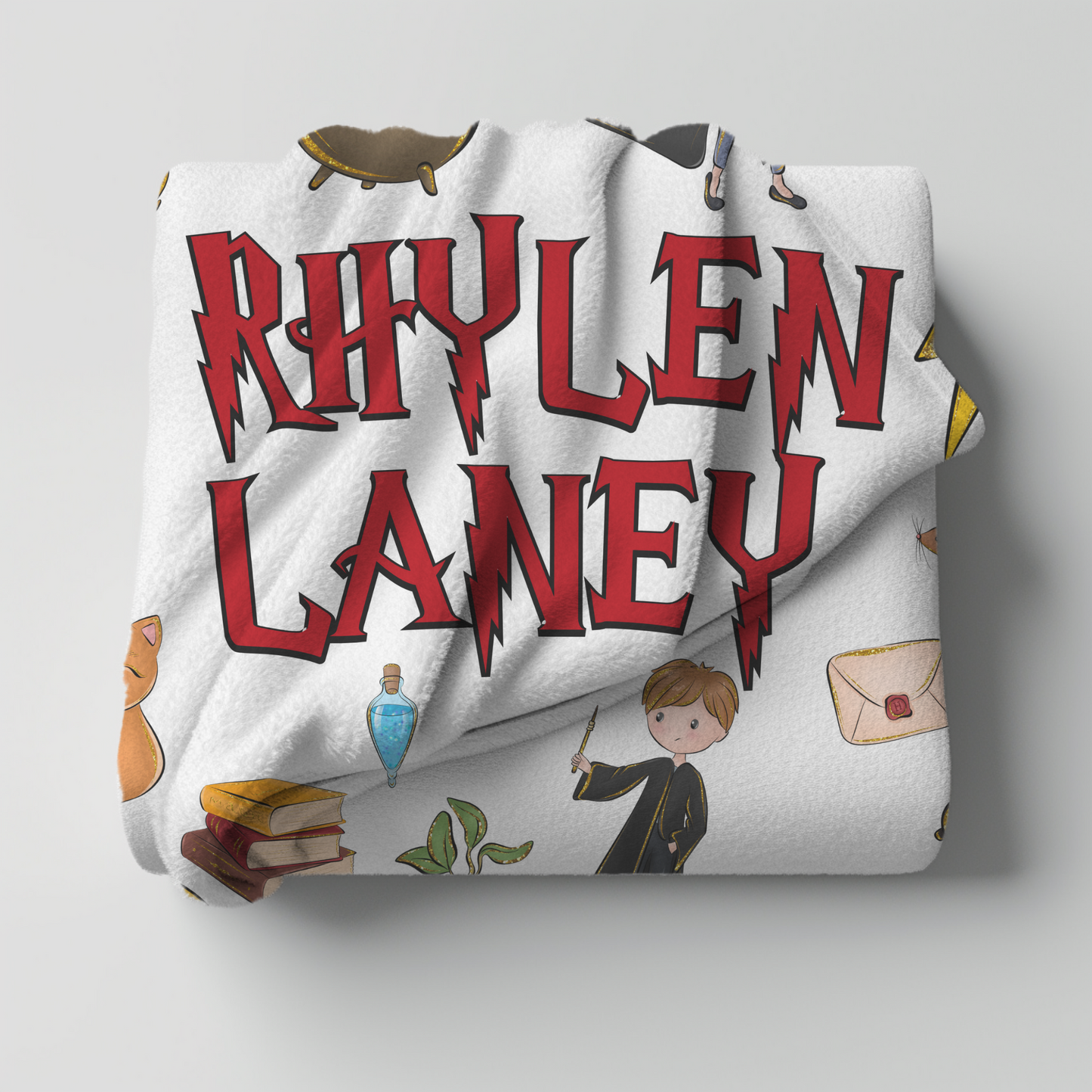 Custom Name Blanket - Wizardly