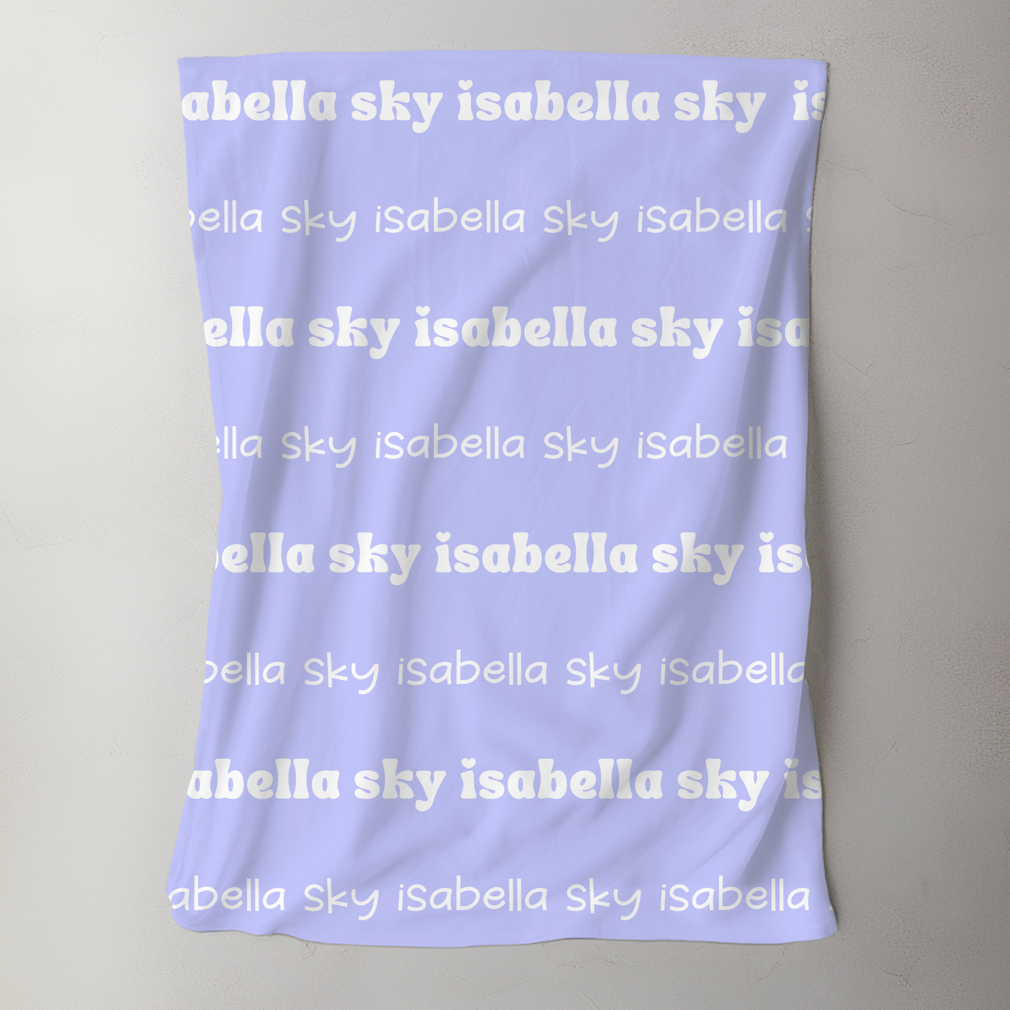 Custom Name Blanket - The Isabella