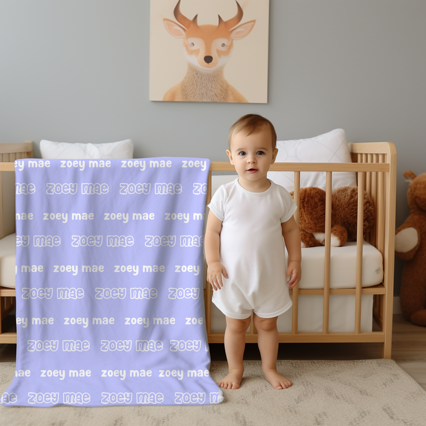 Custom Name Blanket - The Isabella