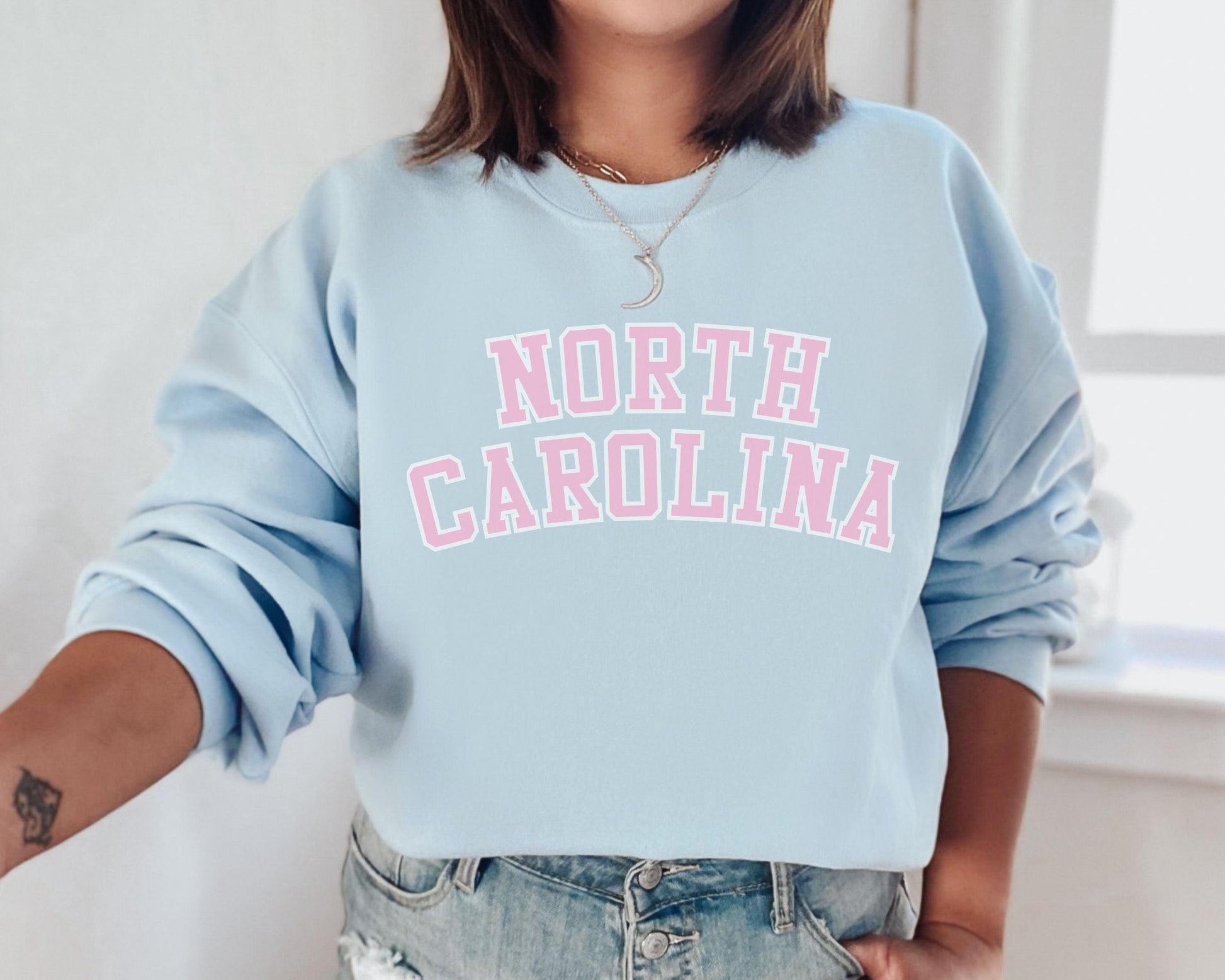 North Carolina Sweatshirt - BentleyBlueCo