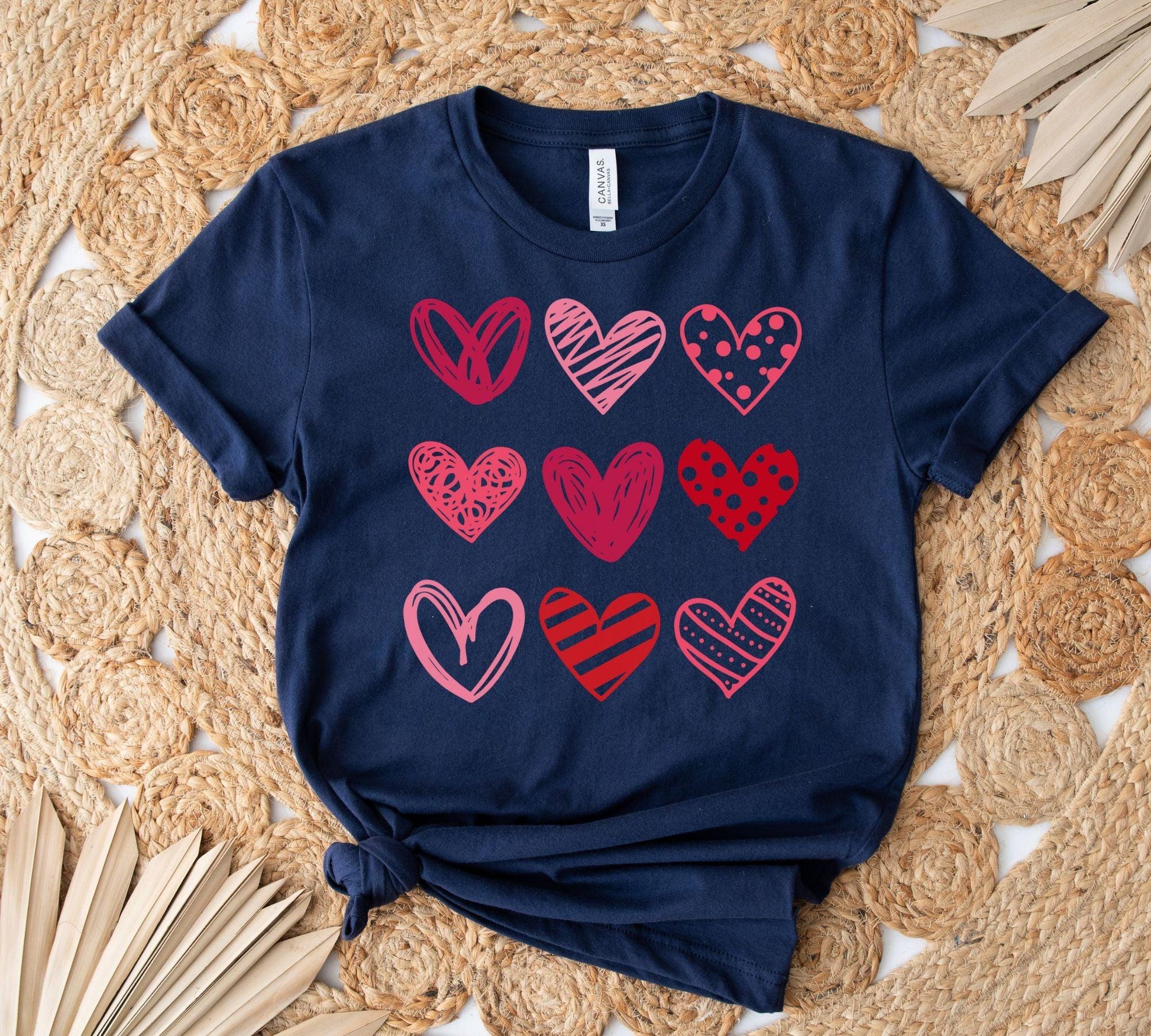 Heart Grid Shirt - BentleyBlueCo