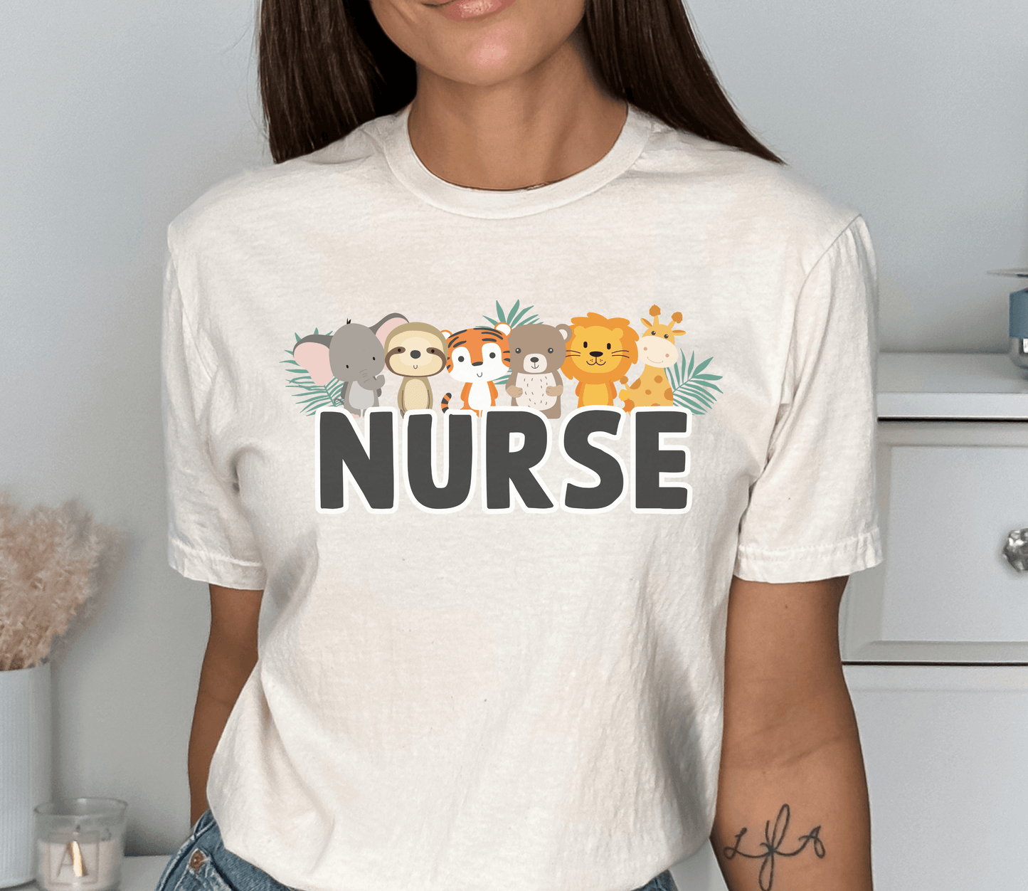 Animal Nurse Shirt - BentleyBlueCo