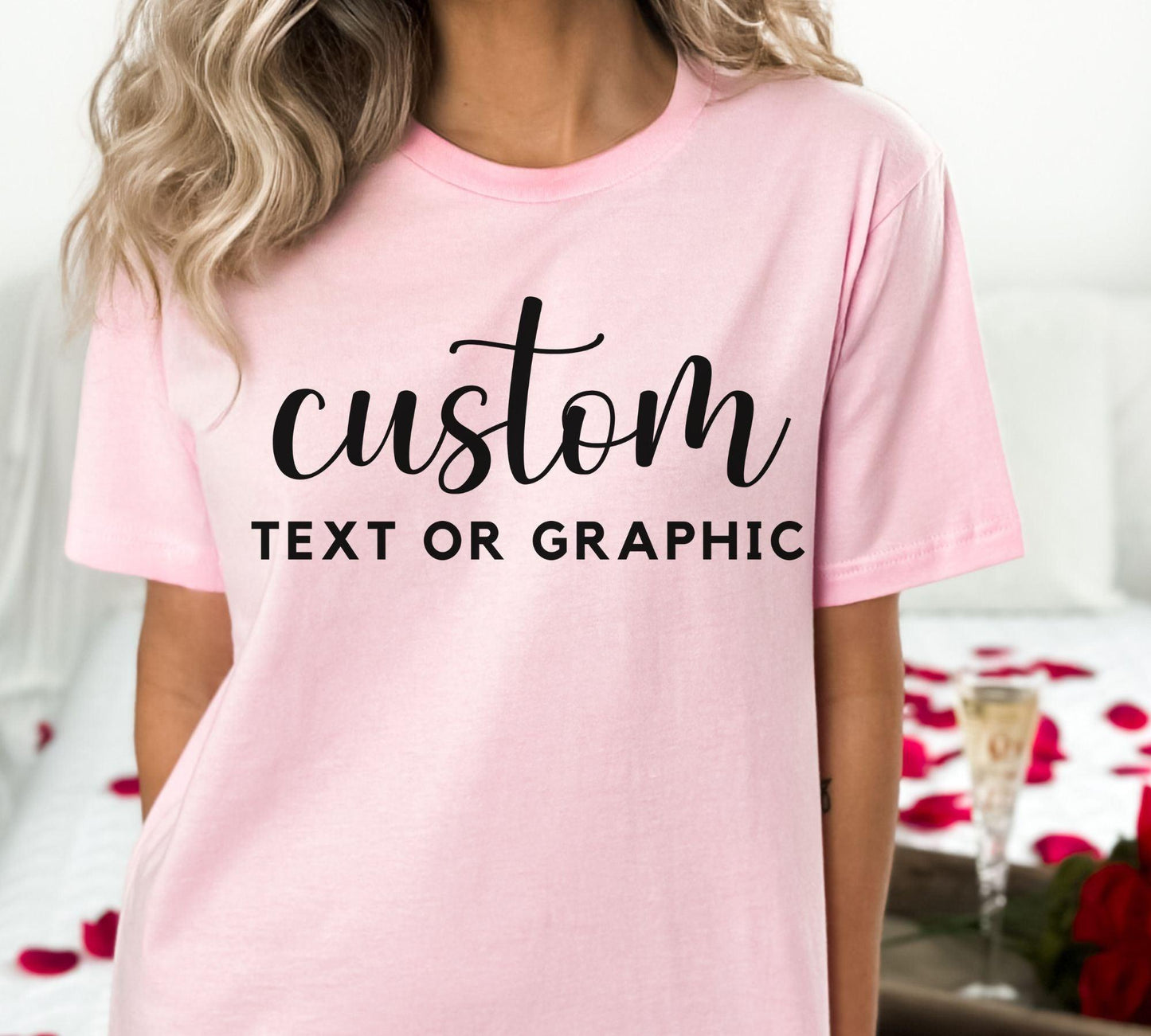 Custom Text or Graphic Shirt - BentleyBlueCo