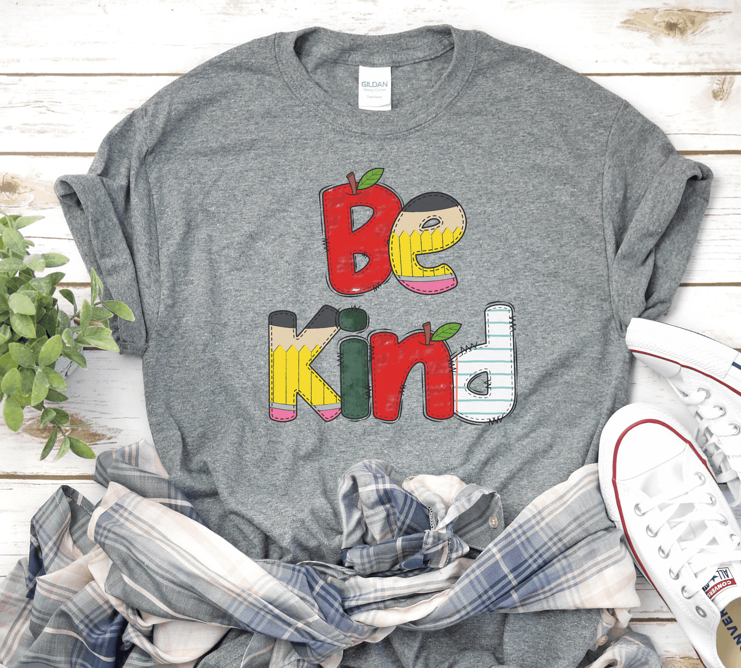 Be Kind Teacher Shirt - BentleyBlueCo