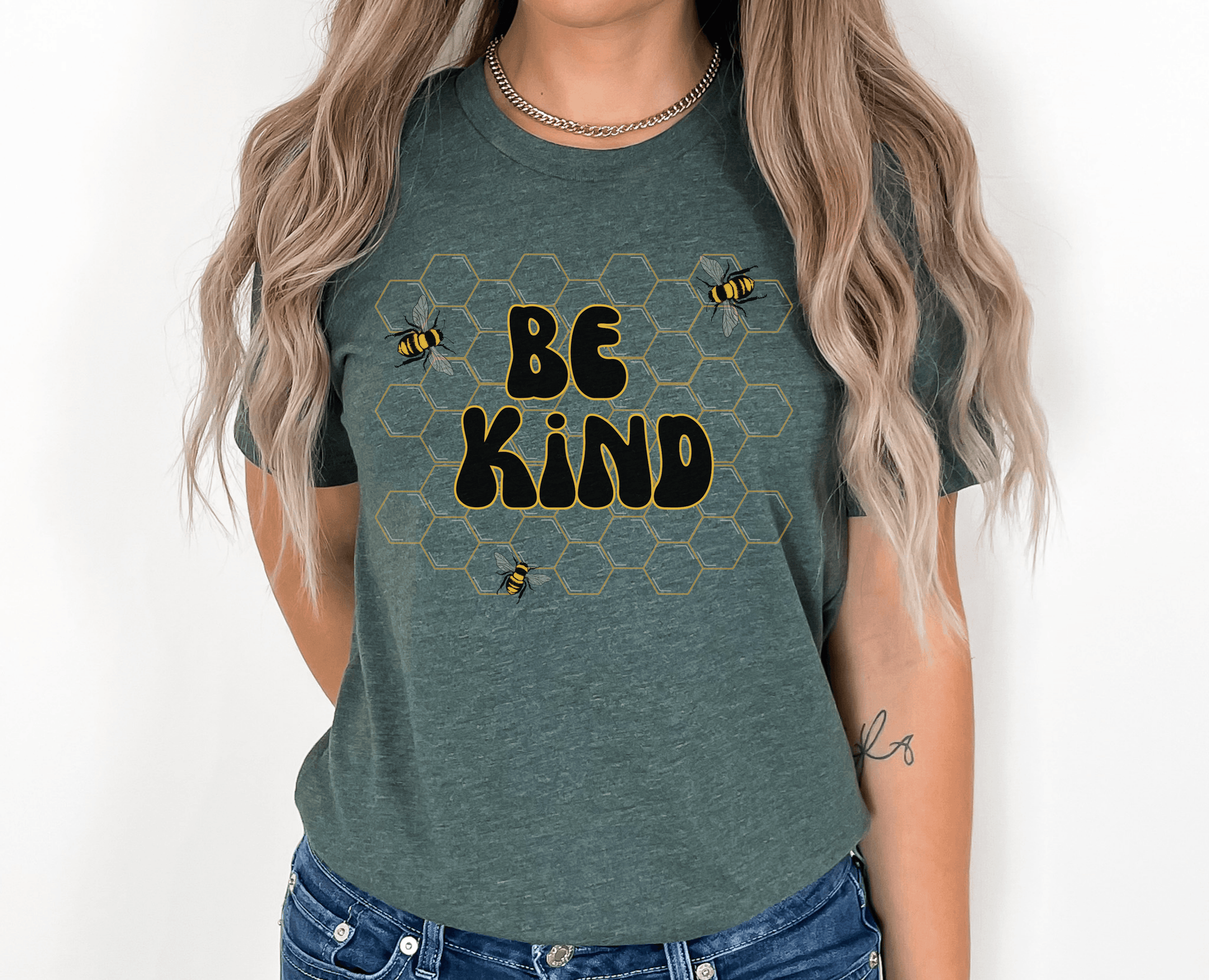 Bee Kind T-Shirt - BentleyBlueCo