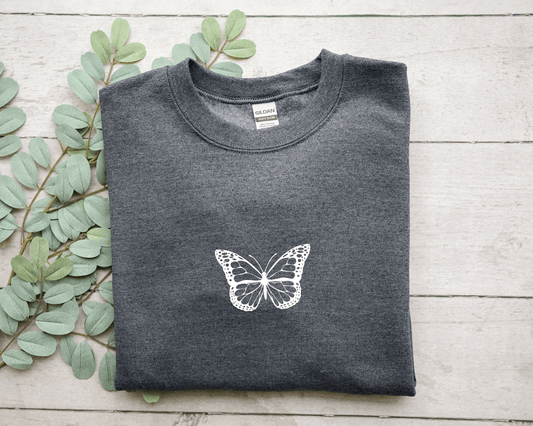 Butterfly Sweatshirt - BentleyBlueCo