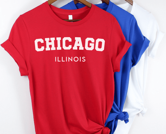 Chicago T-shirt - BentleyBlueCo