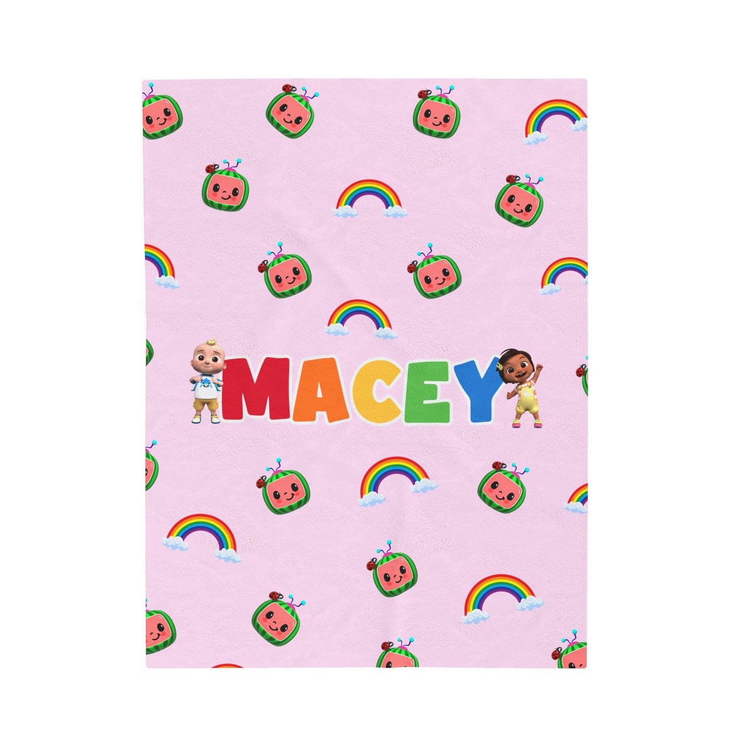 Custom Macey - JJ Nina Rainbow - BentleyBlueCo