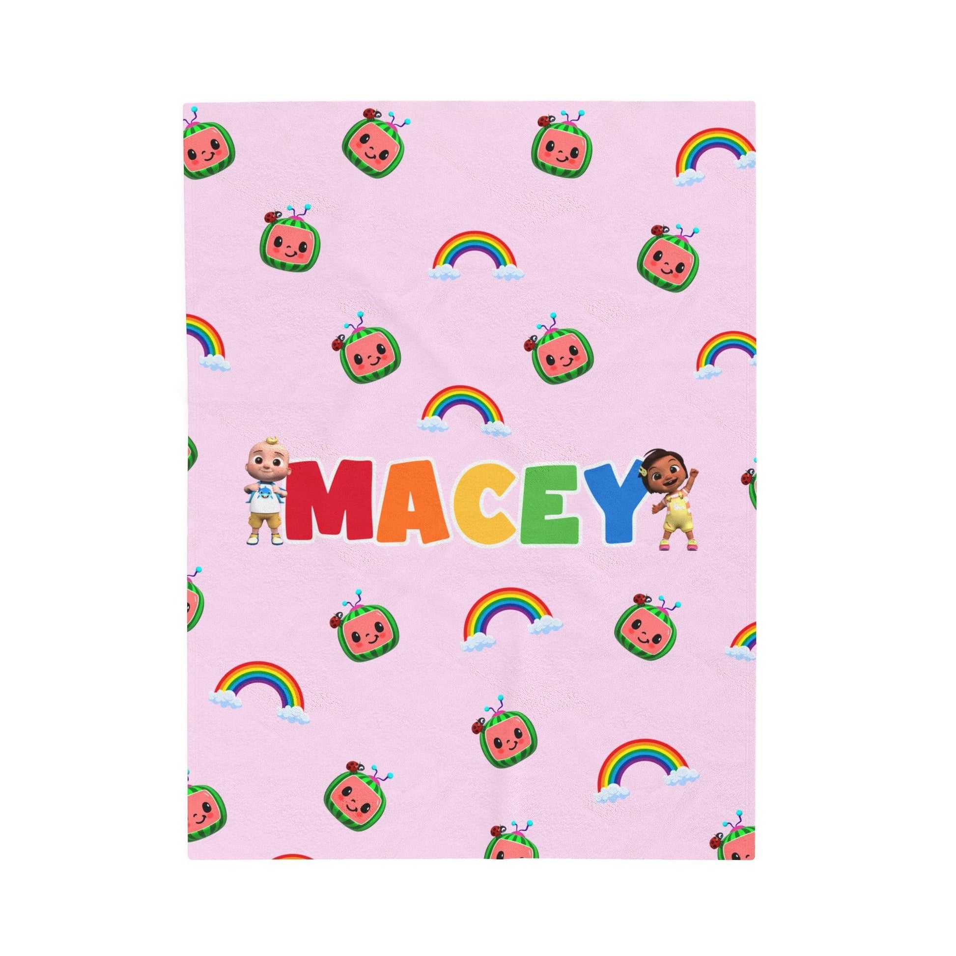 Custom Macey - JJ Nina Rainbow - BentleyBlueCo